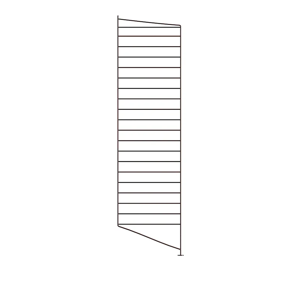 Golvgavel 115 x 30 cm 1-pack mörkbrun