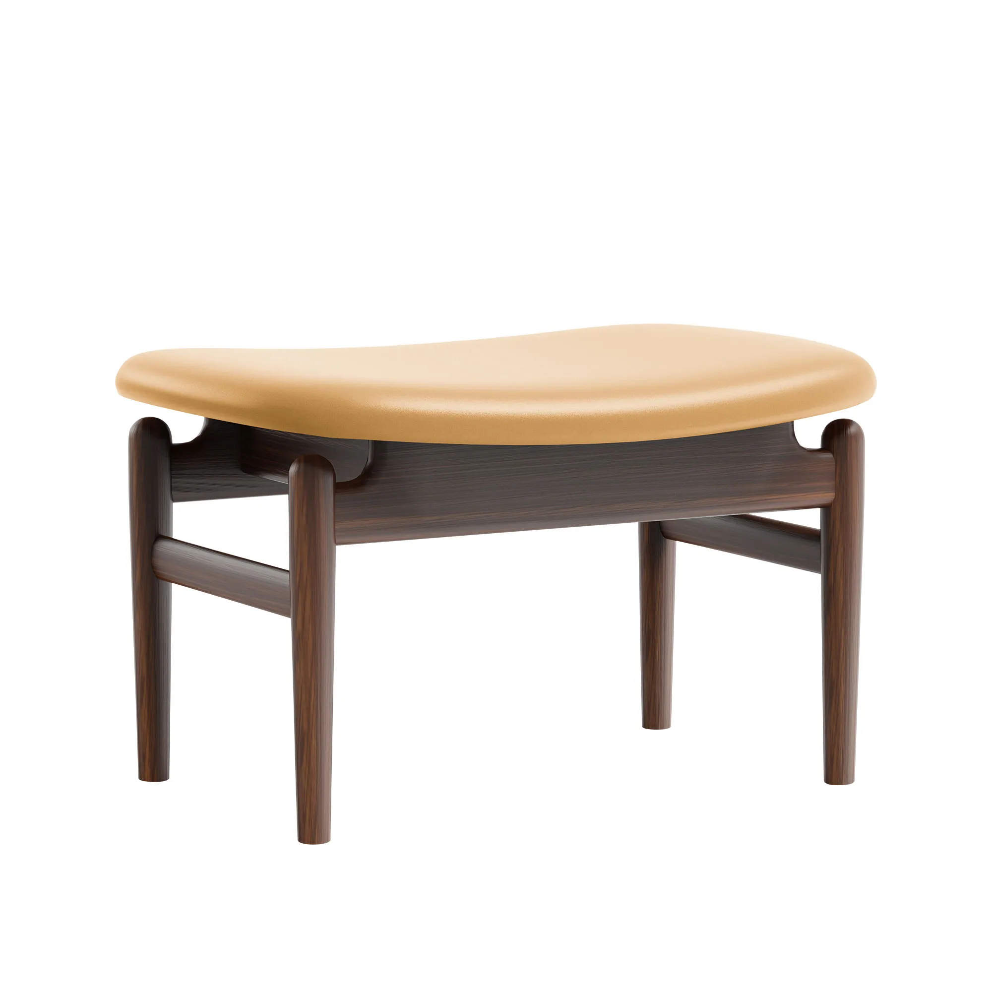 Chieftain fotpall Walnut - 1