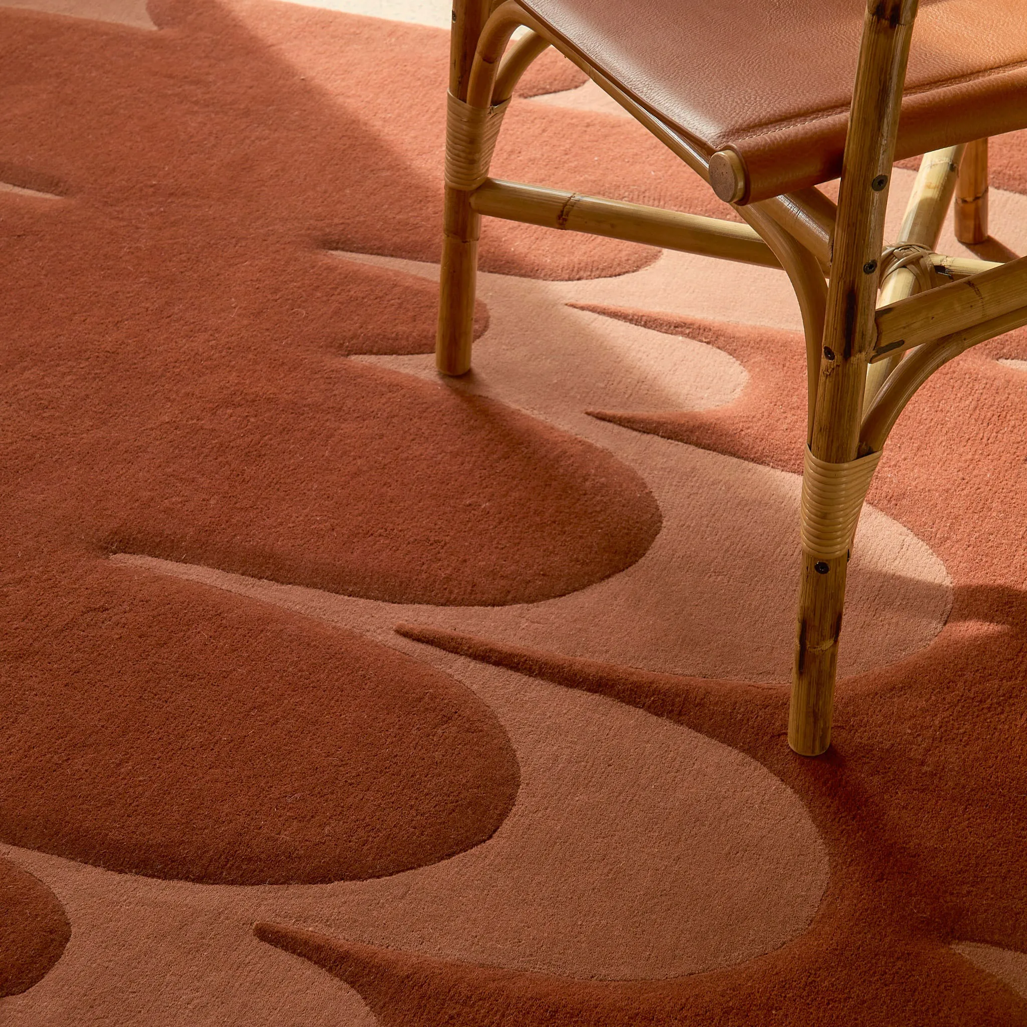 Lucia Eames Echo Terracotta ullmatta - 4
