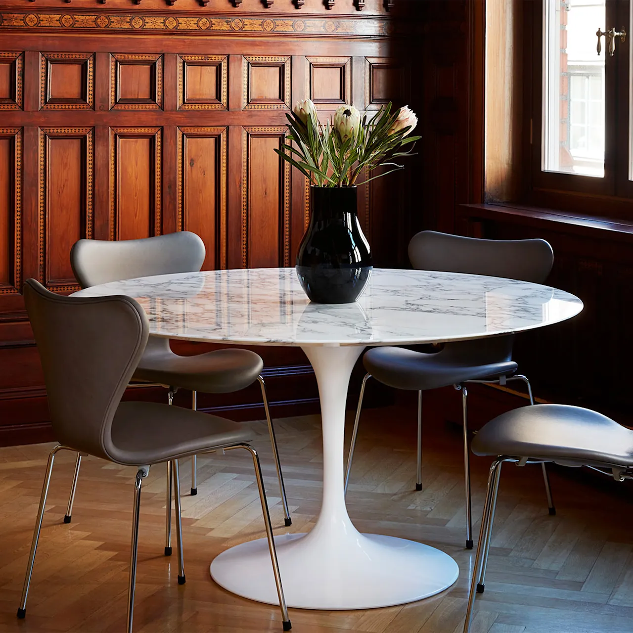 Saarinen Round Table White - Matbord