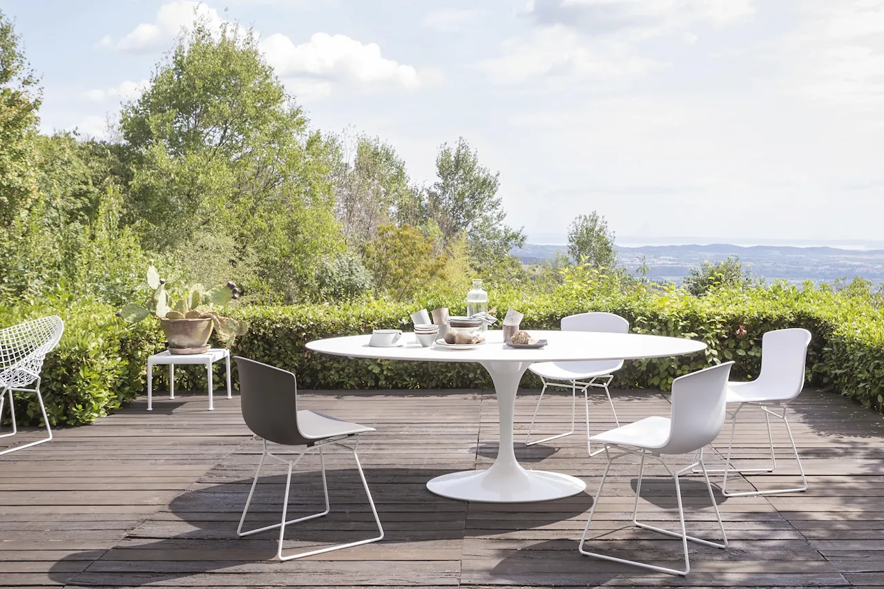 Bertoia Plastic Side Chair Outdoor