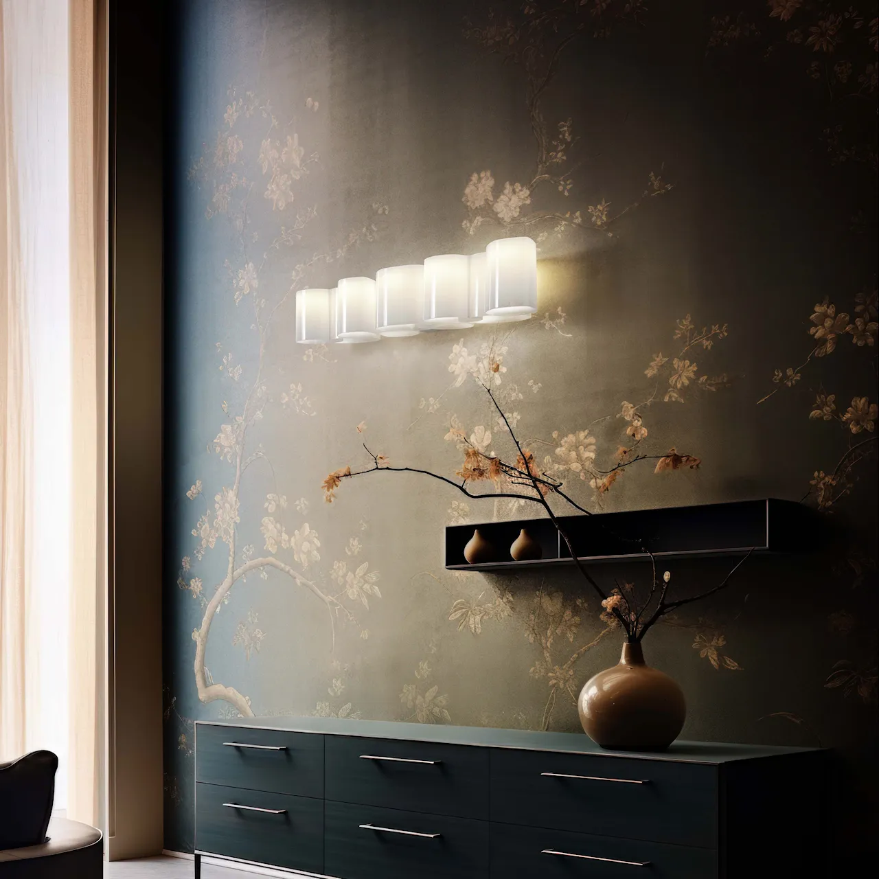 Honey 72 Phase-Cut vägglampa