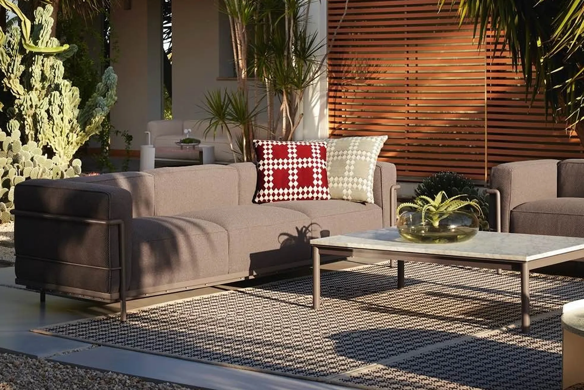 LC3 Sofa Outdoor - Cassina - Le Corbusier - NO GA