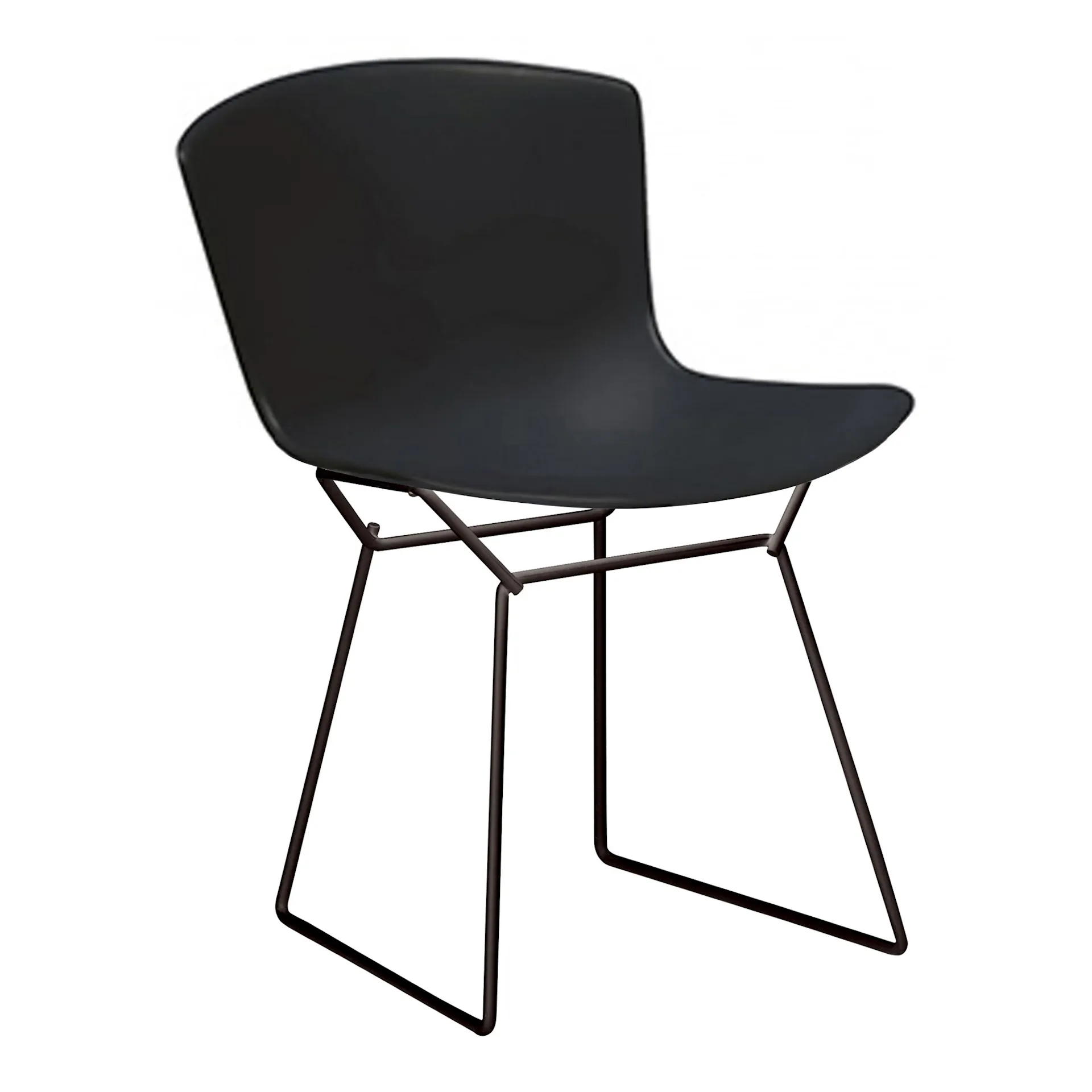 Bertoia Plastic utomhusstol svart - Knoll - Harry Bertoia - NO GA