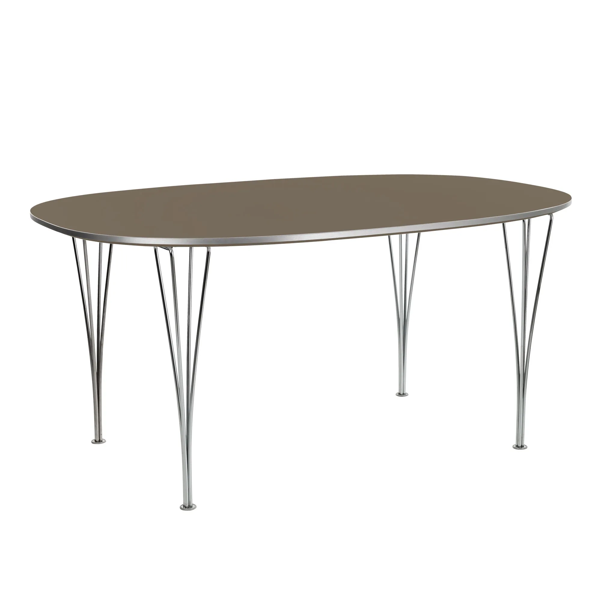 B614 Superellips matbord 120 x 240 cm - 1