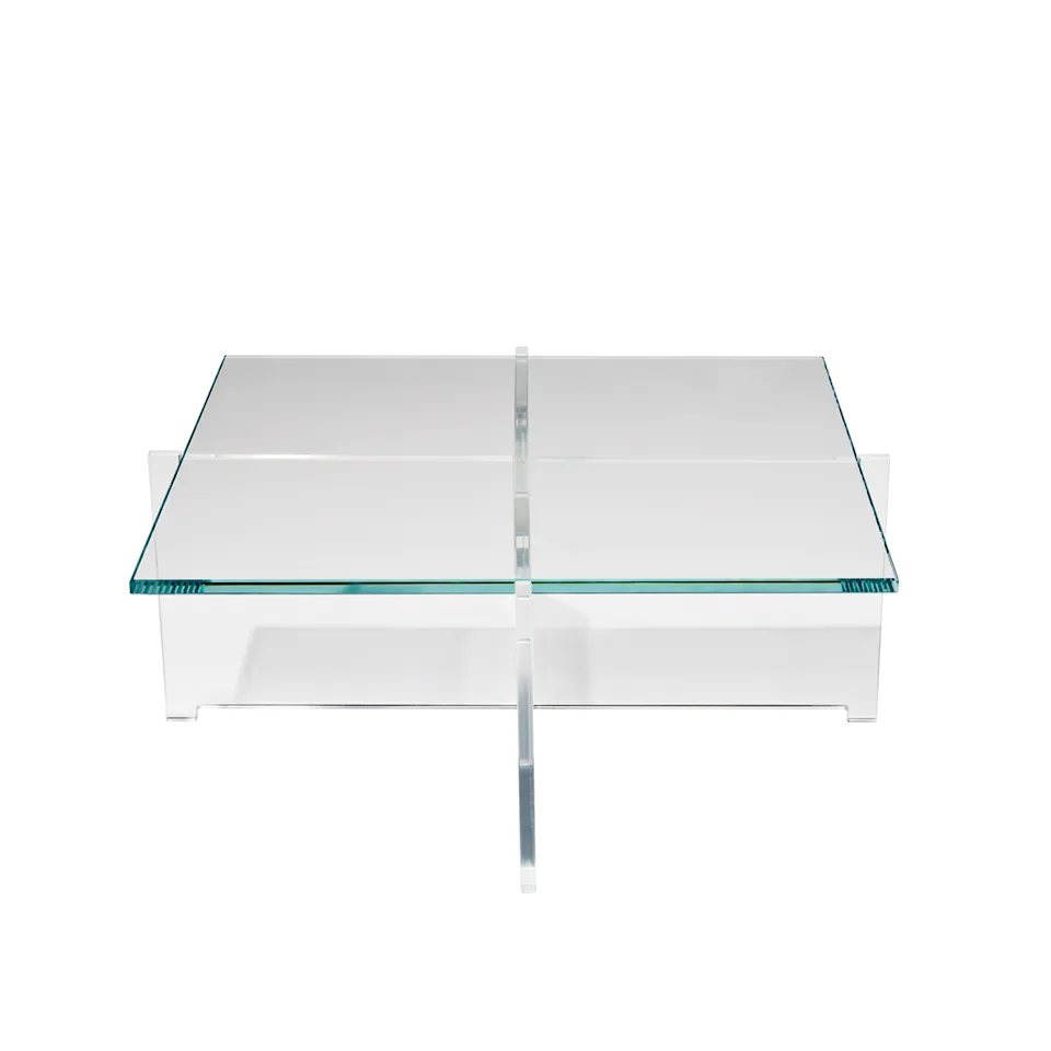 Cross Plexi Coffee Table