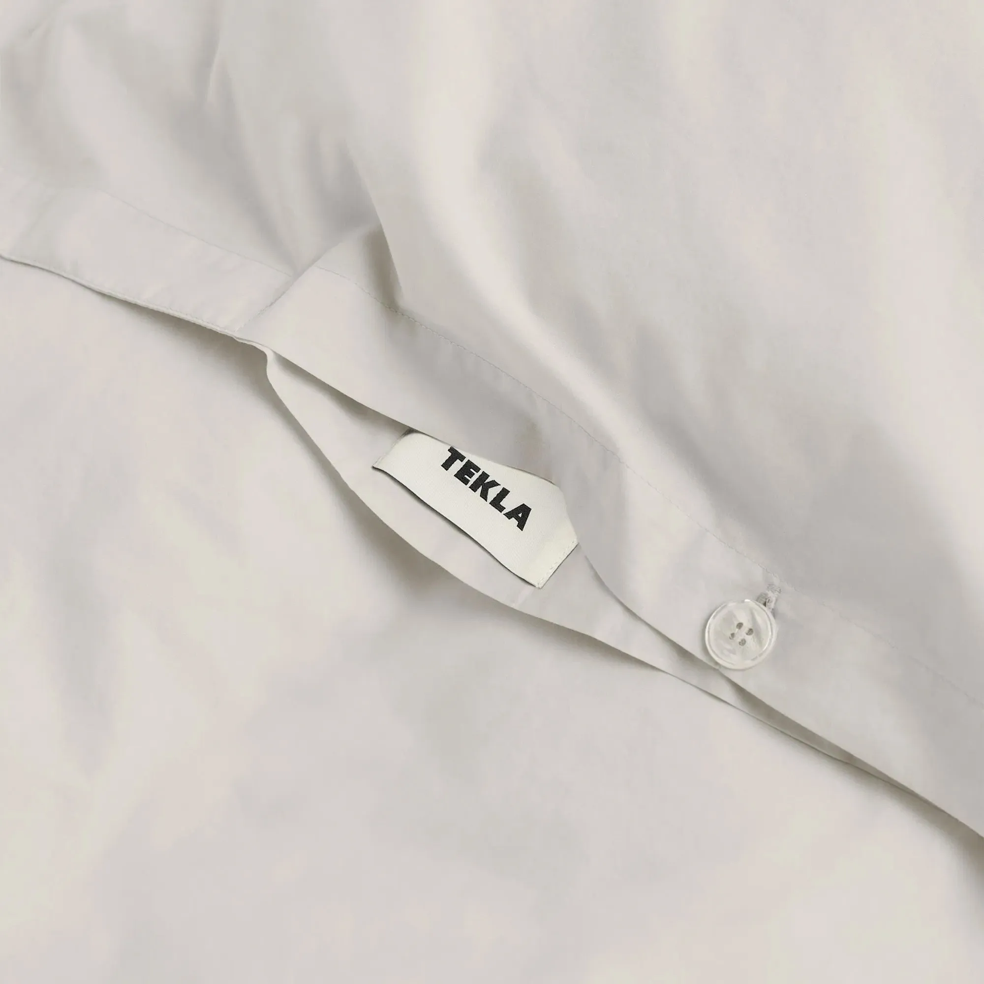 Percale Solid Soft Grey påslakan - 2