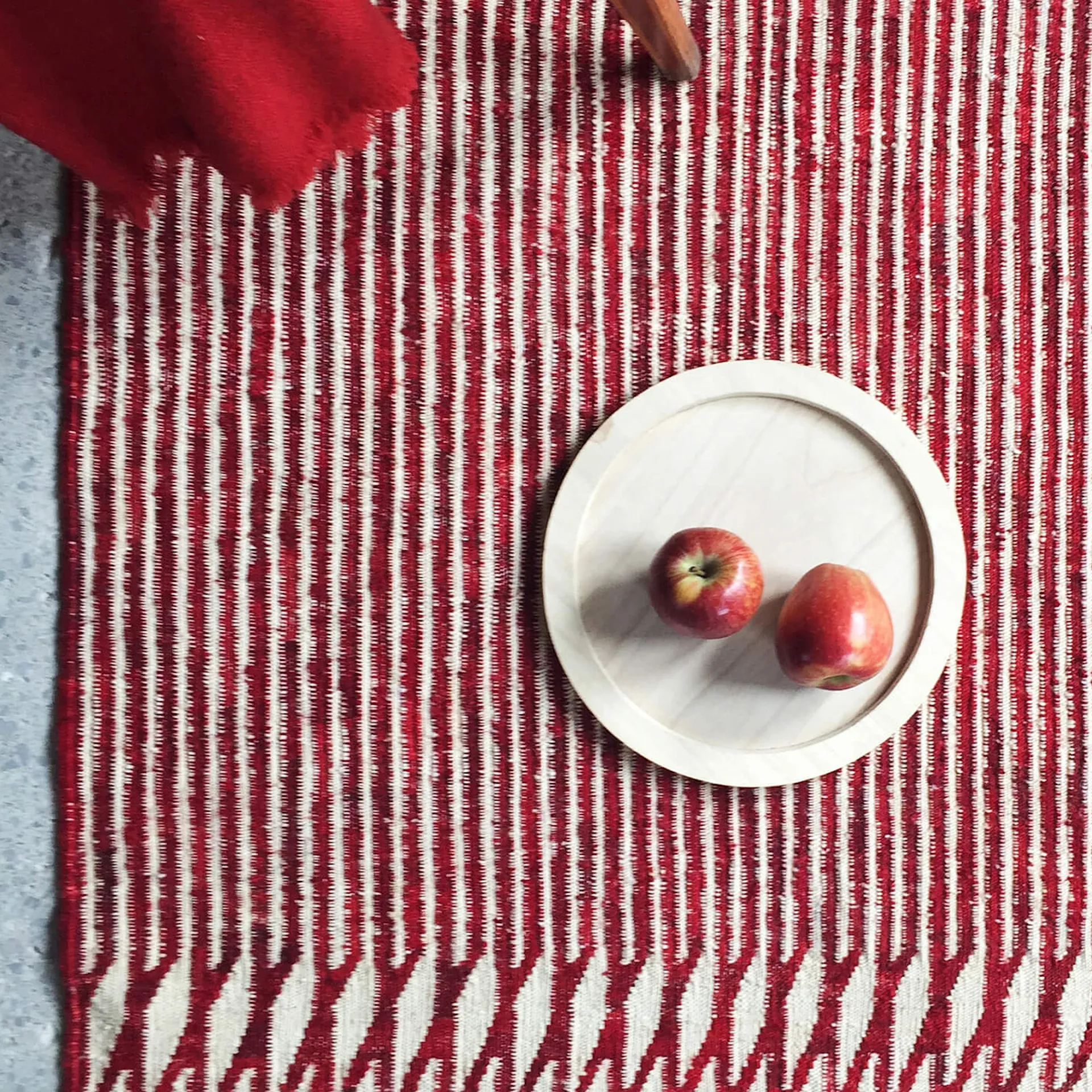 Blur Rug Red - Nanimarquina - Ronan & Erwan Bouroullec - NO GA