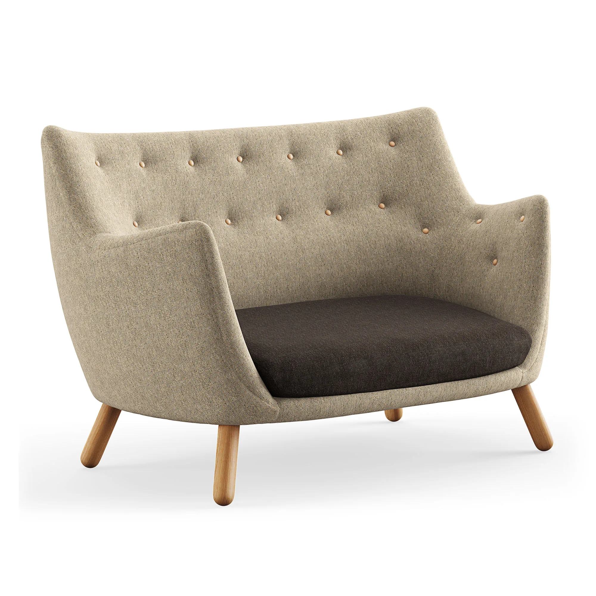 Poet soffa Dark oiled oak - 1