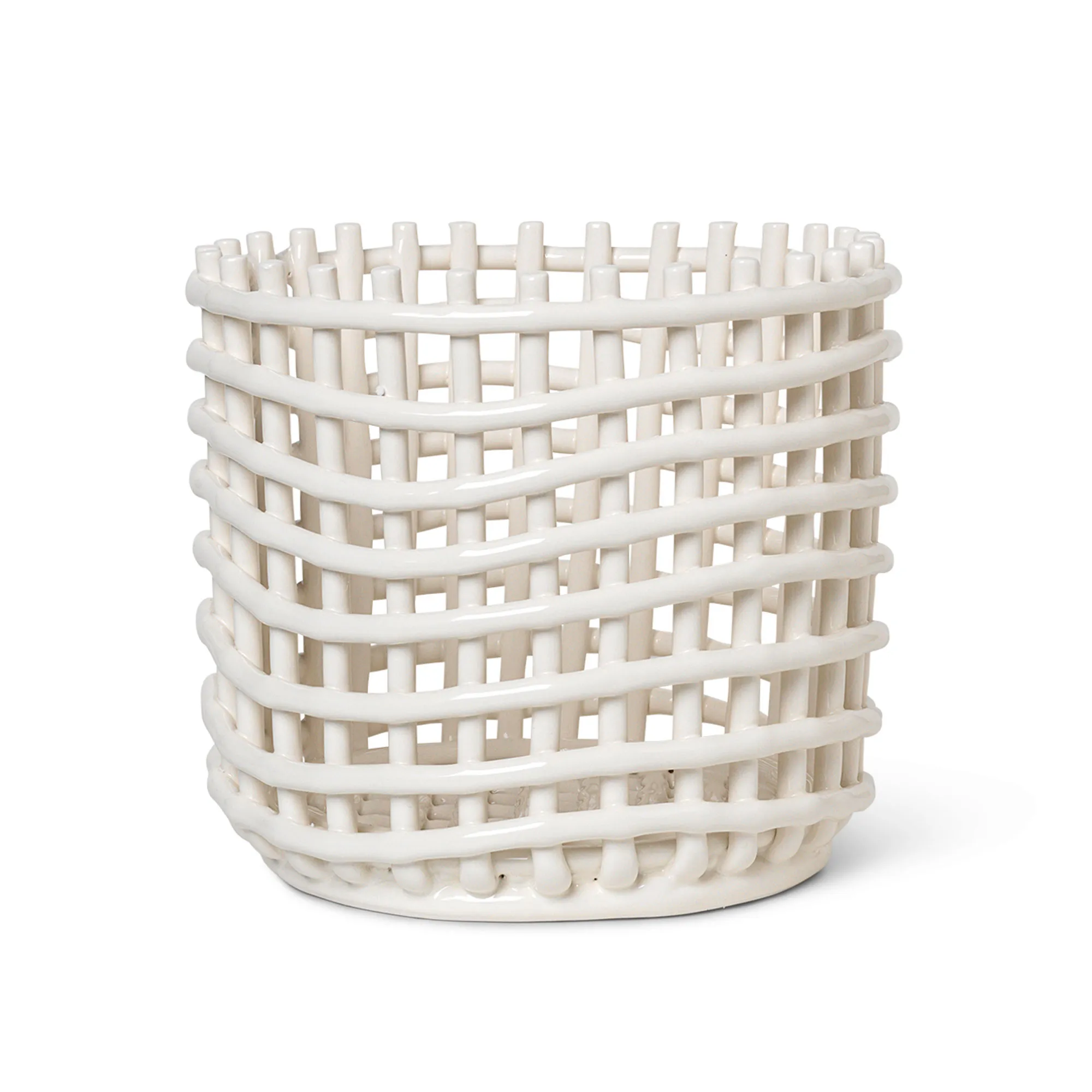 Ceramic Basket Large prydnadsskål