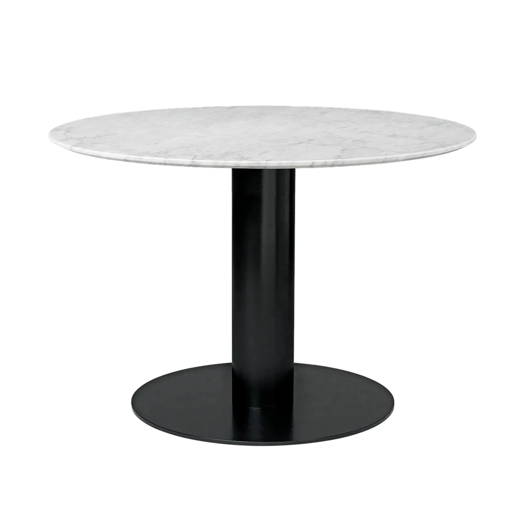 GUBI 2.0 matbord Ø110 cm svart - 1