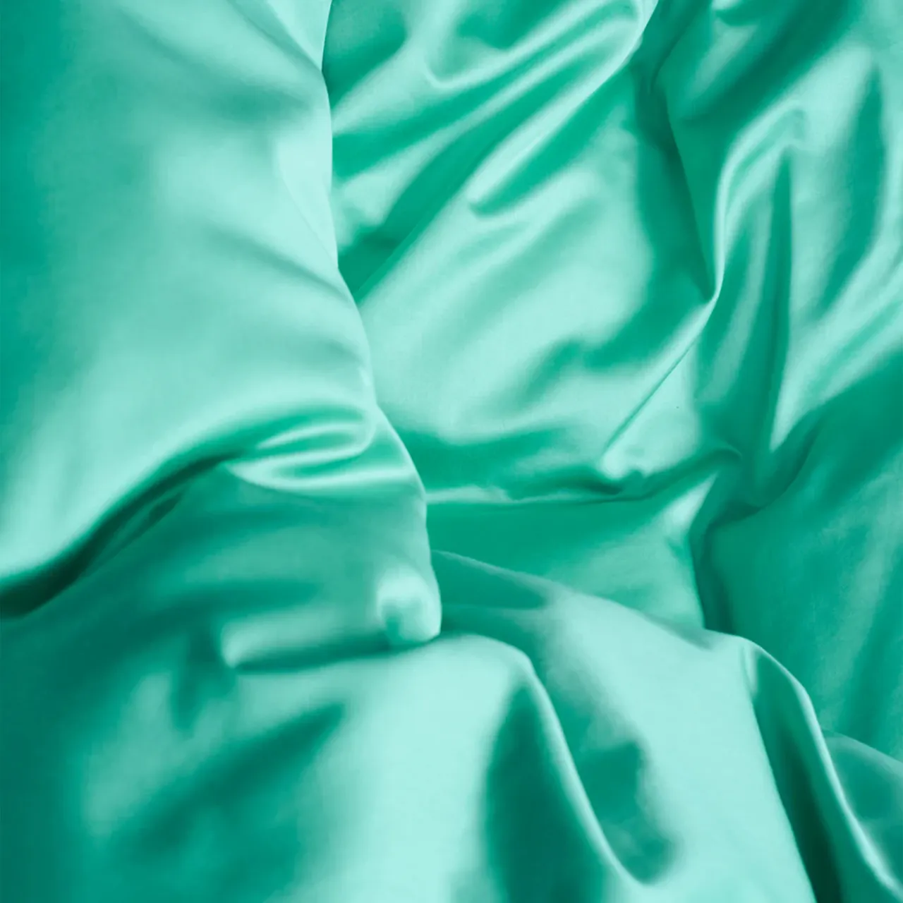 Pure Duvet Cover Sateen Fresh Green