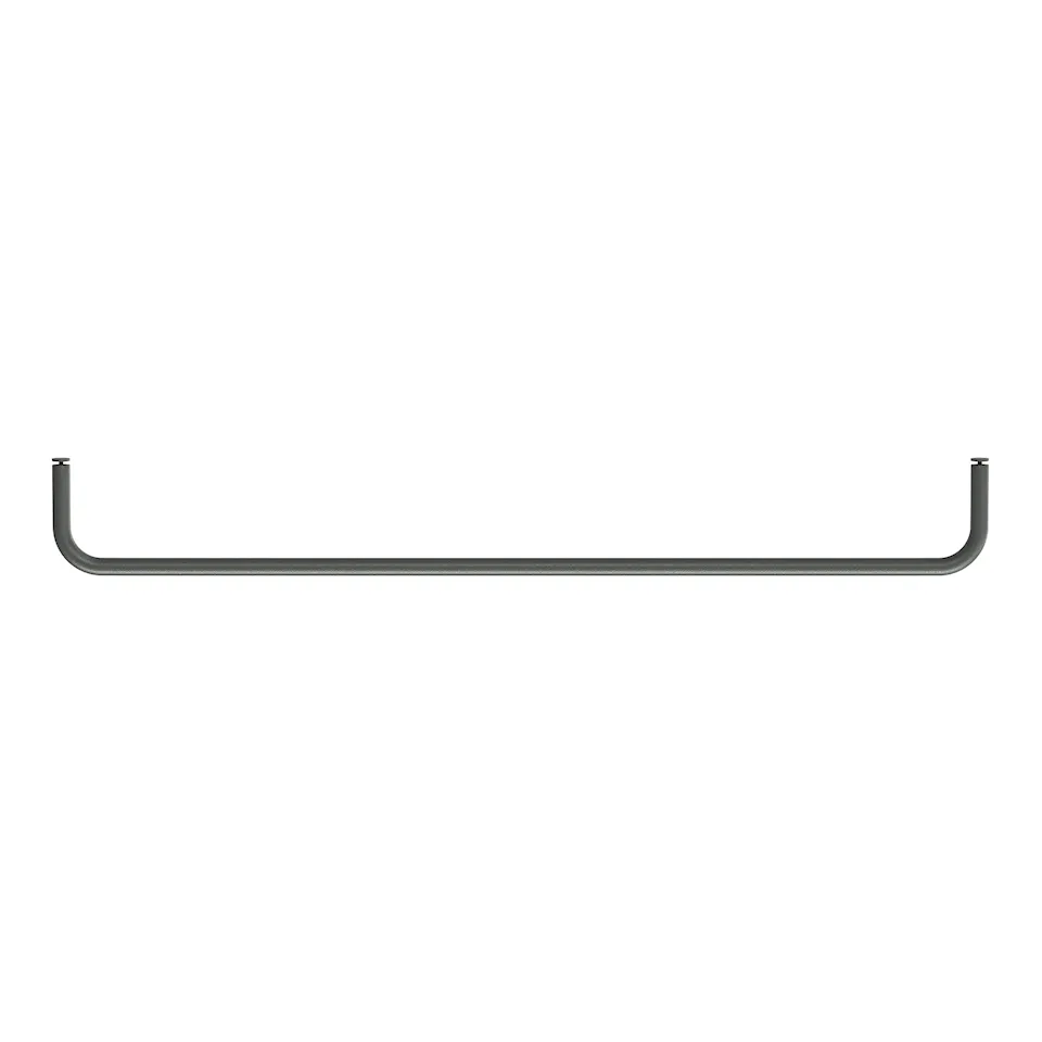 Stång hyllplan 78 cm mörkgrå