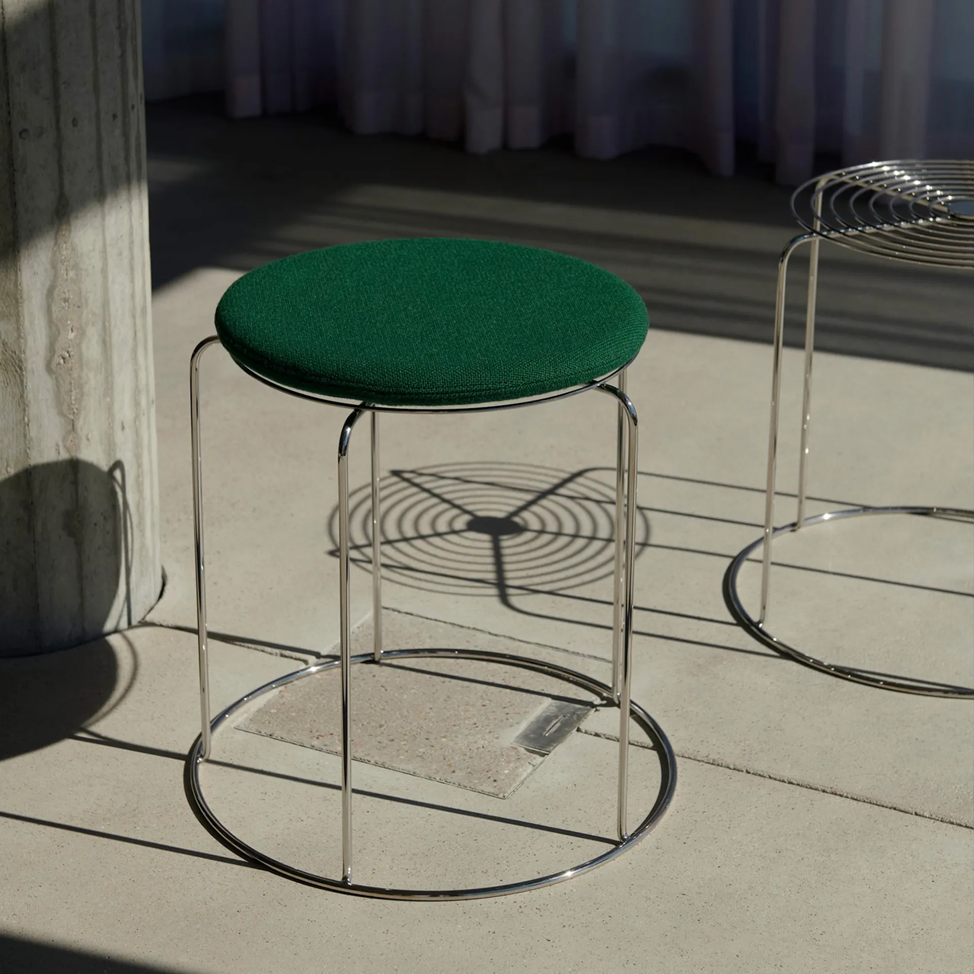 Wire Stool VP11 Seat Pad - &Tradition - Verner Panton - NO GA