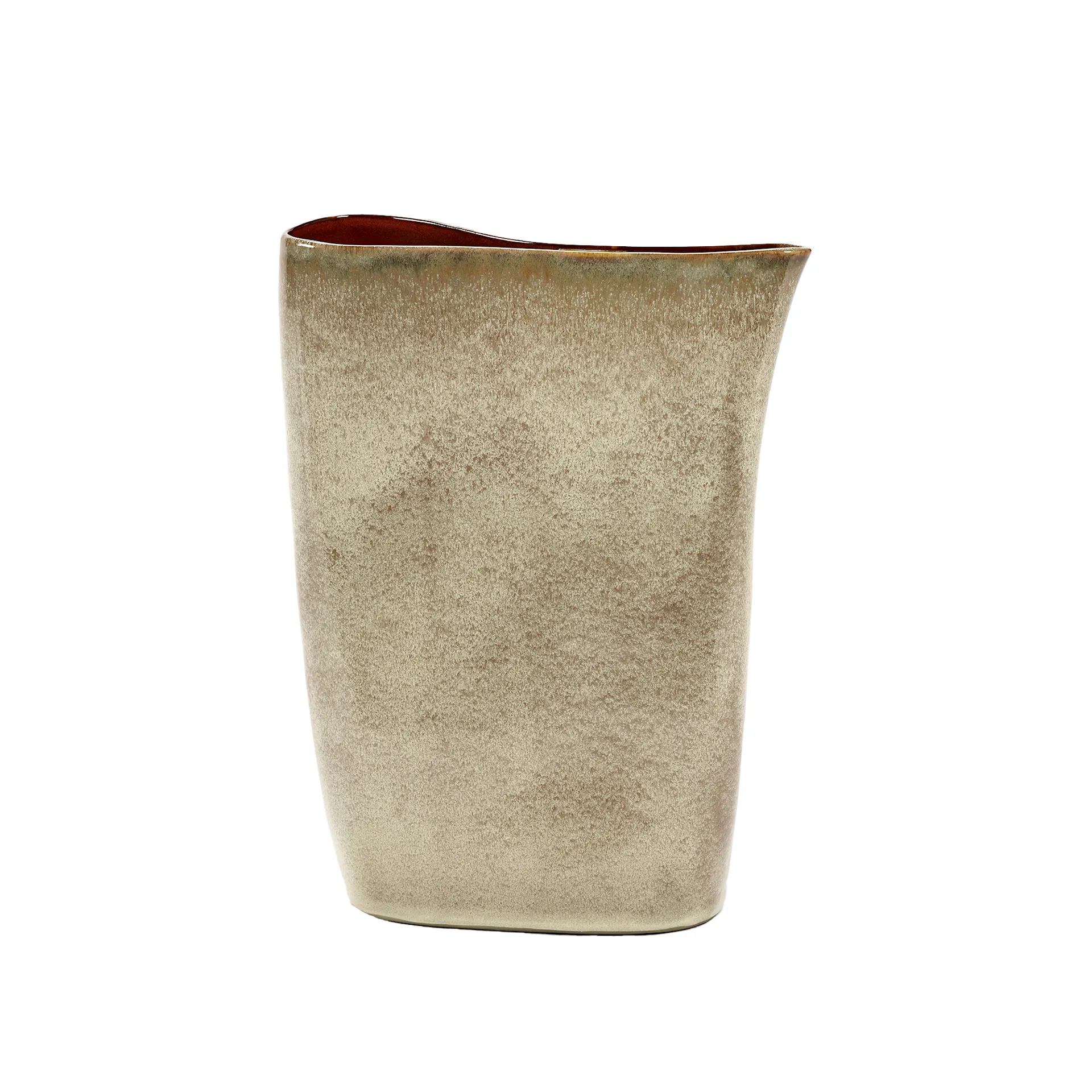 Terres De Reves Vase High Misty Grey Rusty - Serax - NO GA