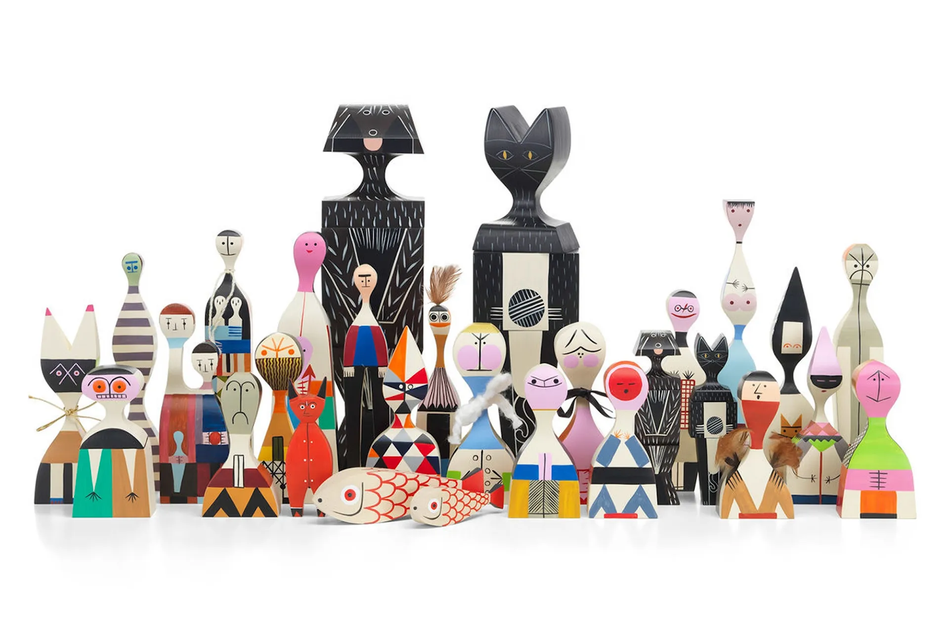 Wooden Doll - Little Devil - Vitra - Alexander Girard  - NO GA