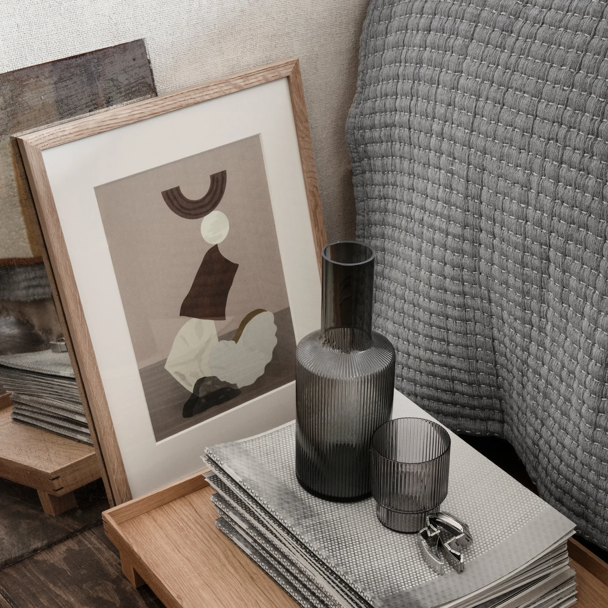 Ripple karaff & dricksglas