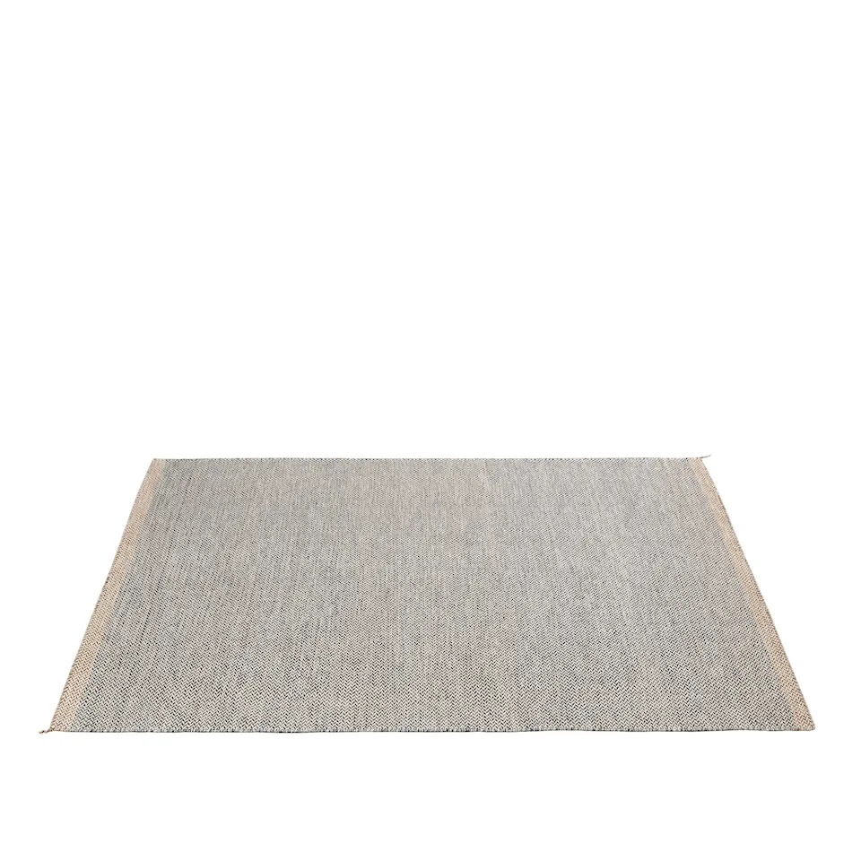 Ply rug black/white