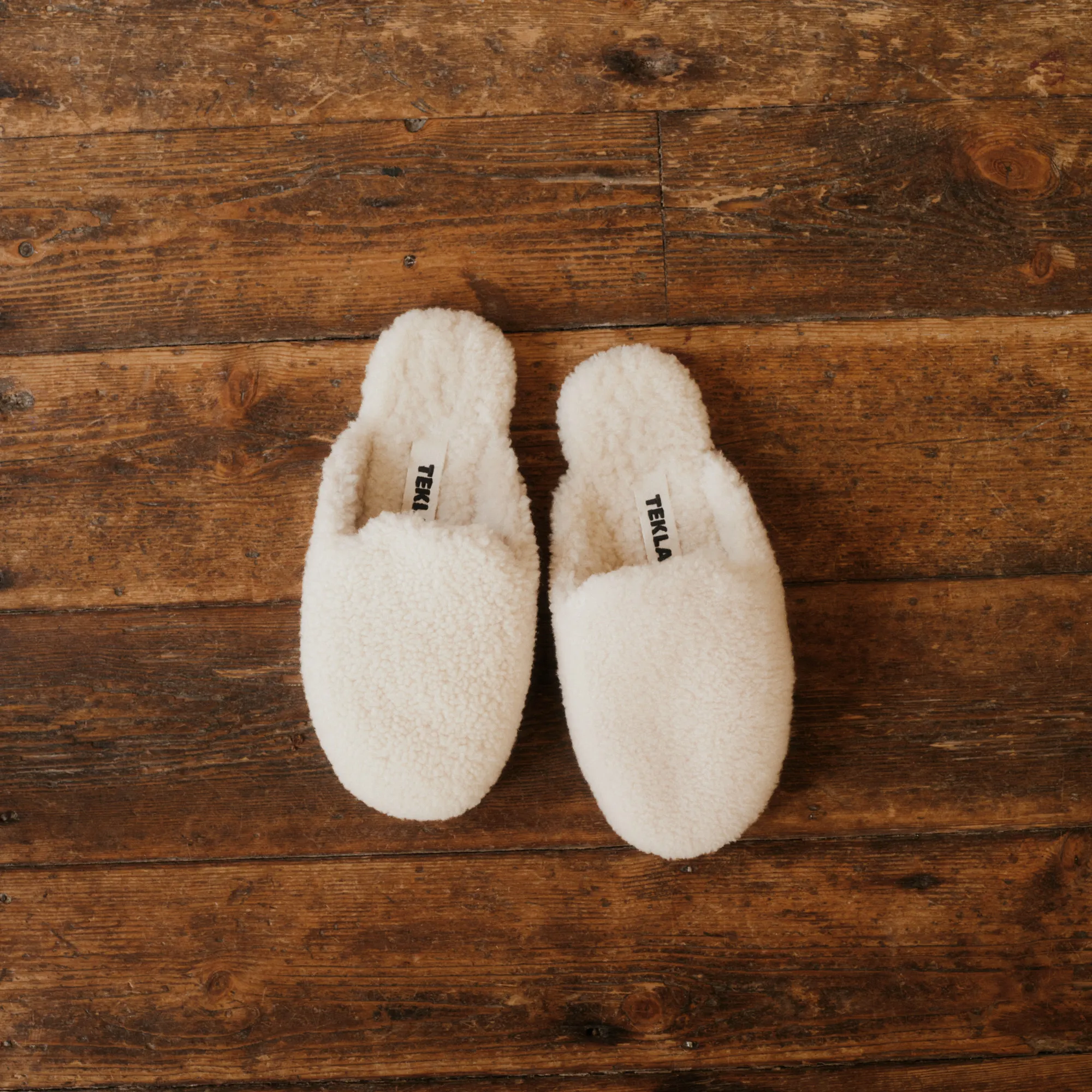 Shearling Texas tofflor - 3