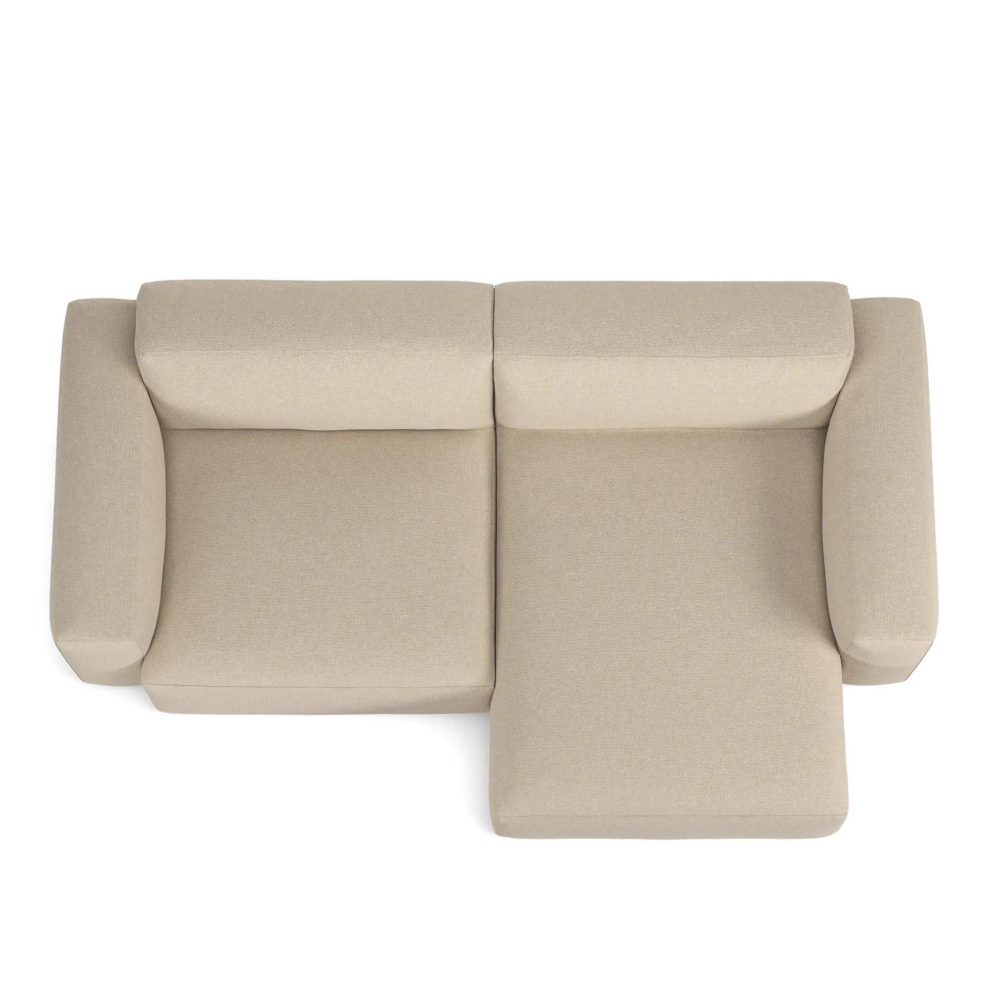 Brick 2-sitssoffa schäslong höger - 8