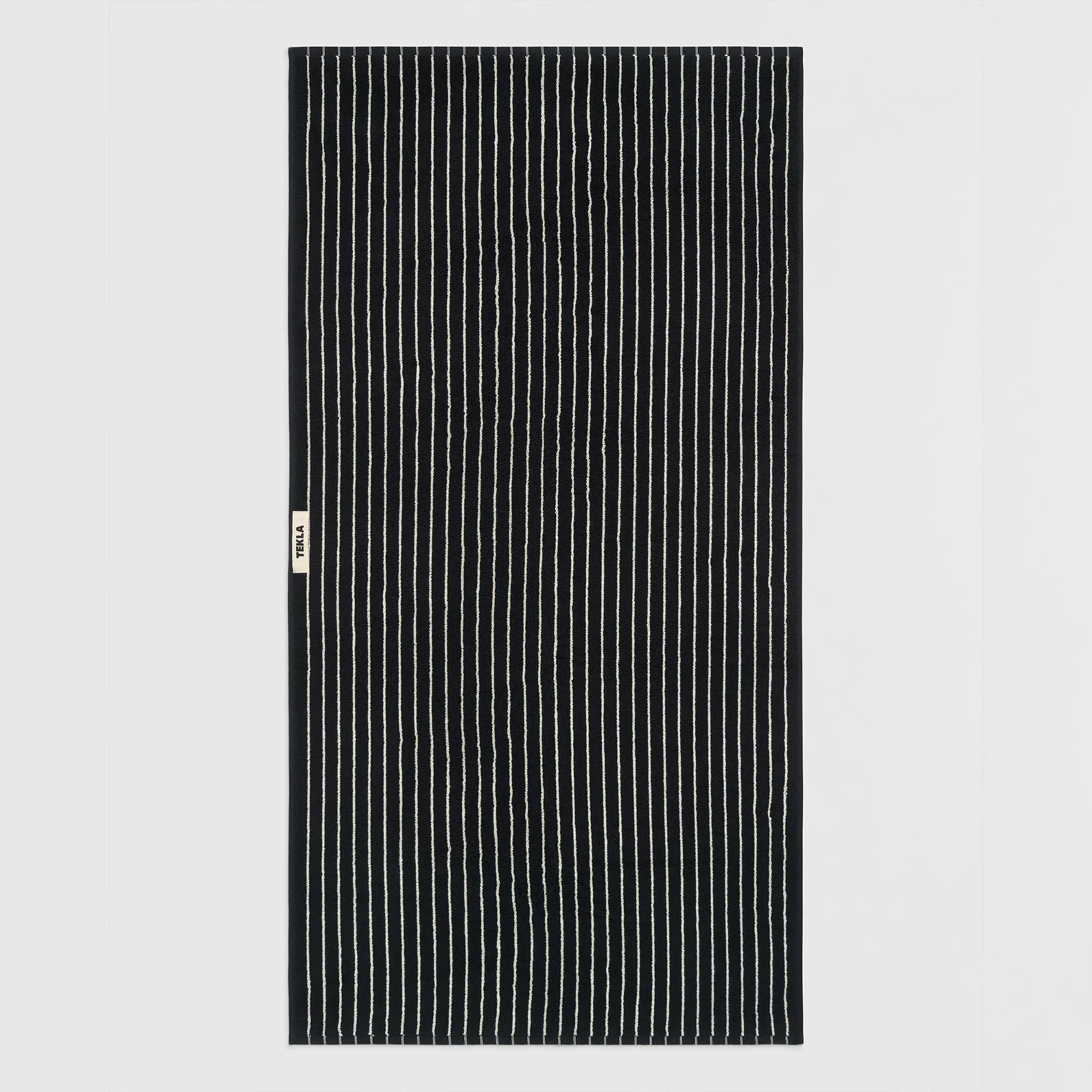 Terry Black Stripes handduk - 5