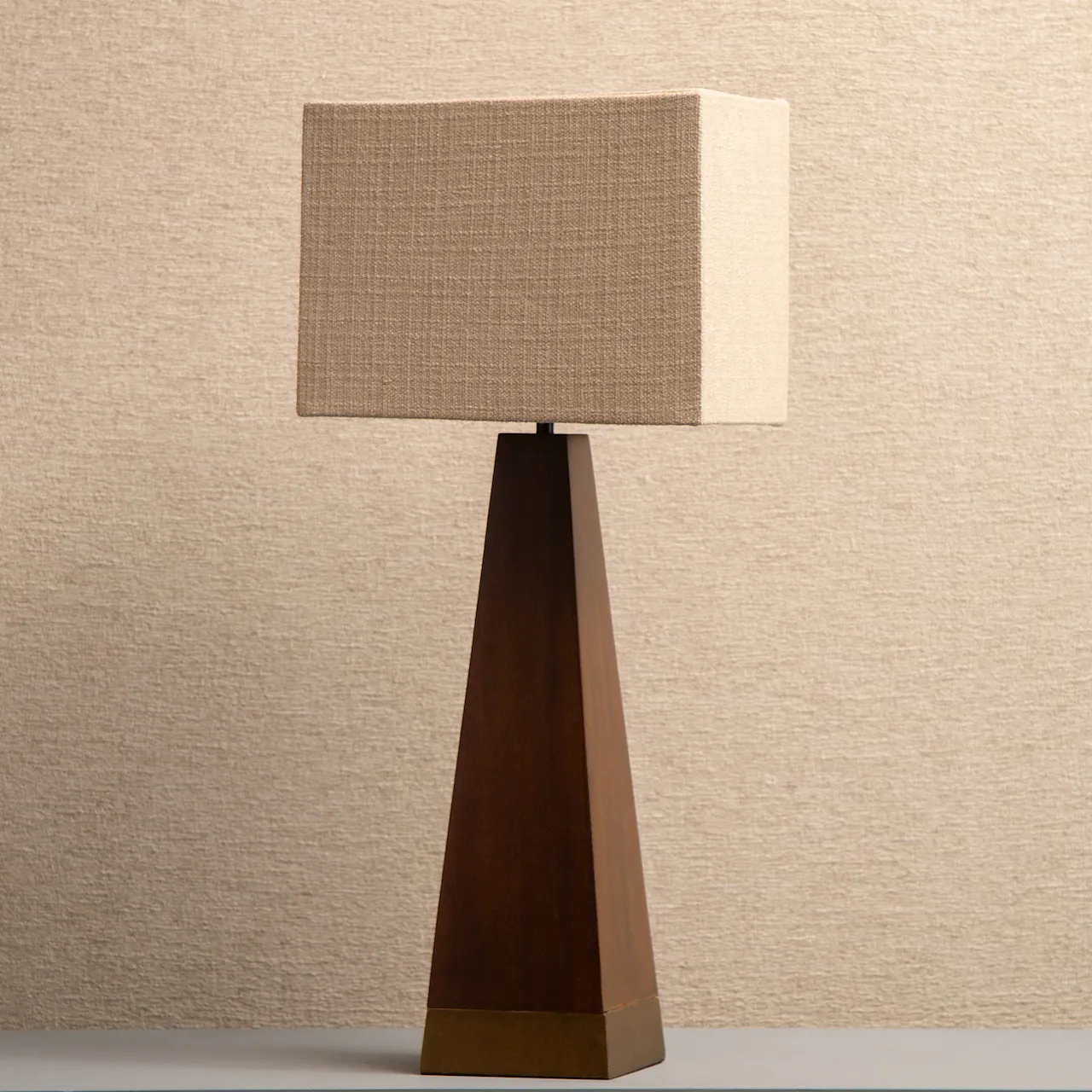 Pyramid Table Lamp