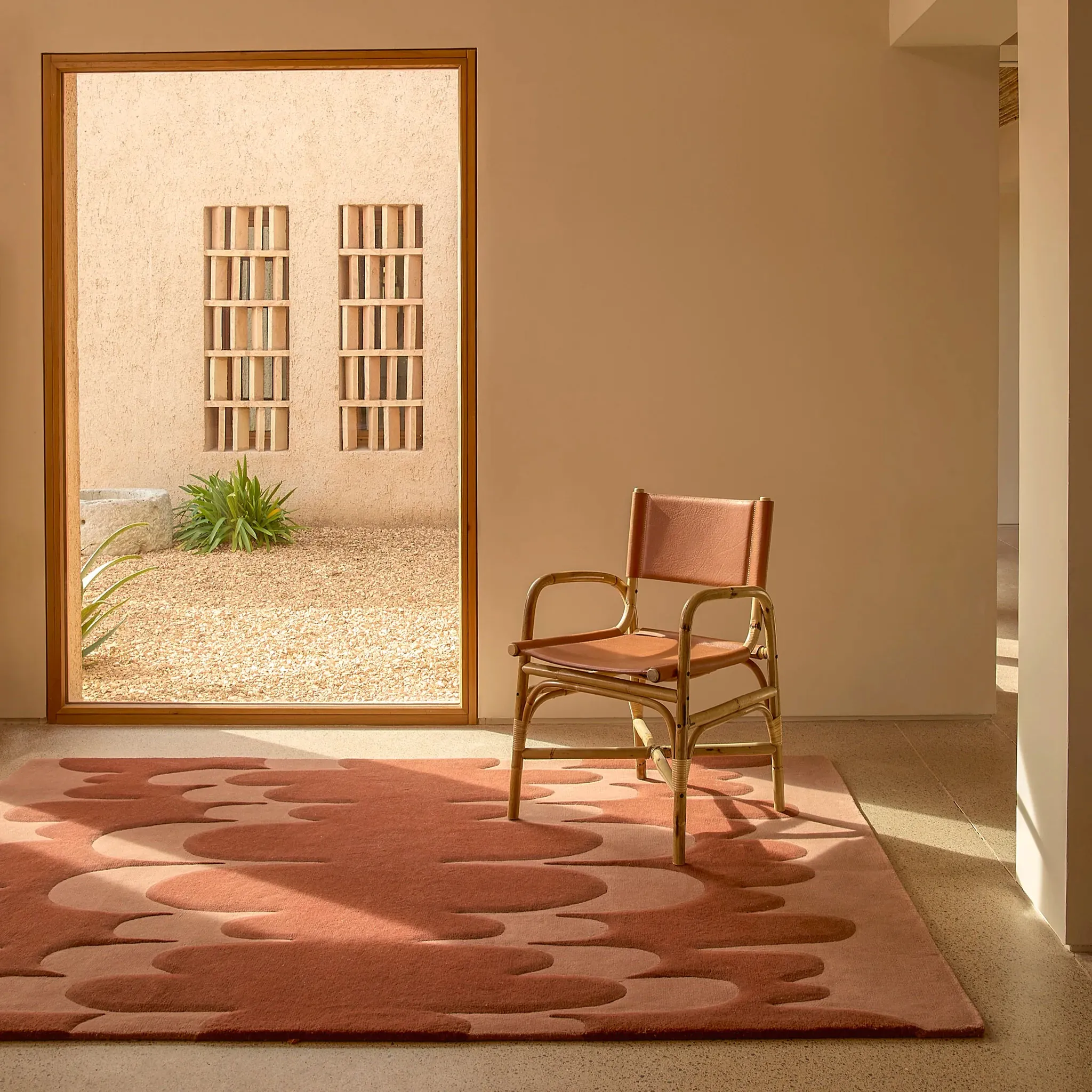 Lucia Eames Echo Terracotta ullmatta - 3