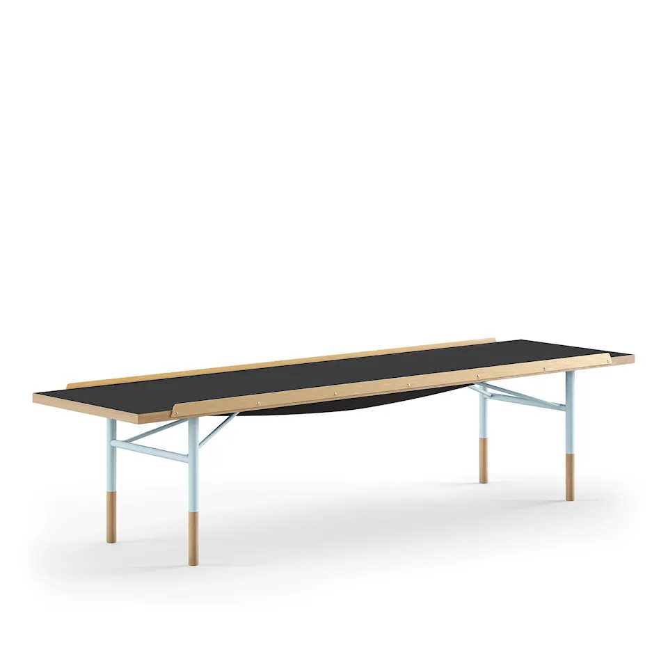 Table Bench bänk Small med mässingskanter