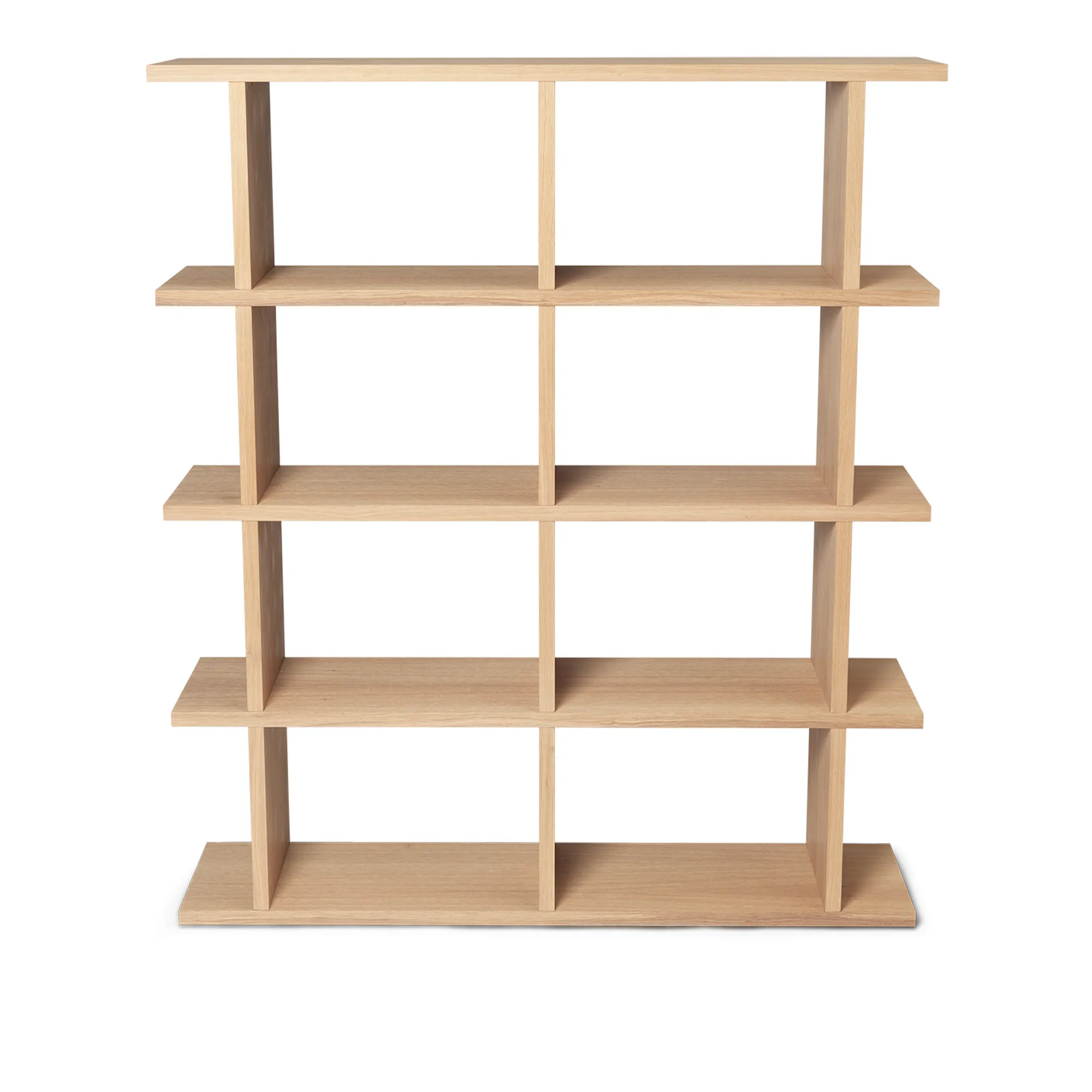 Kona bokhylla 2 x 4 hyllplan