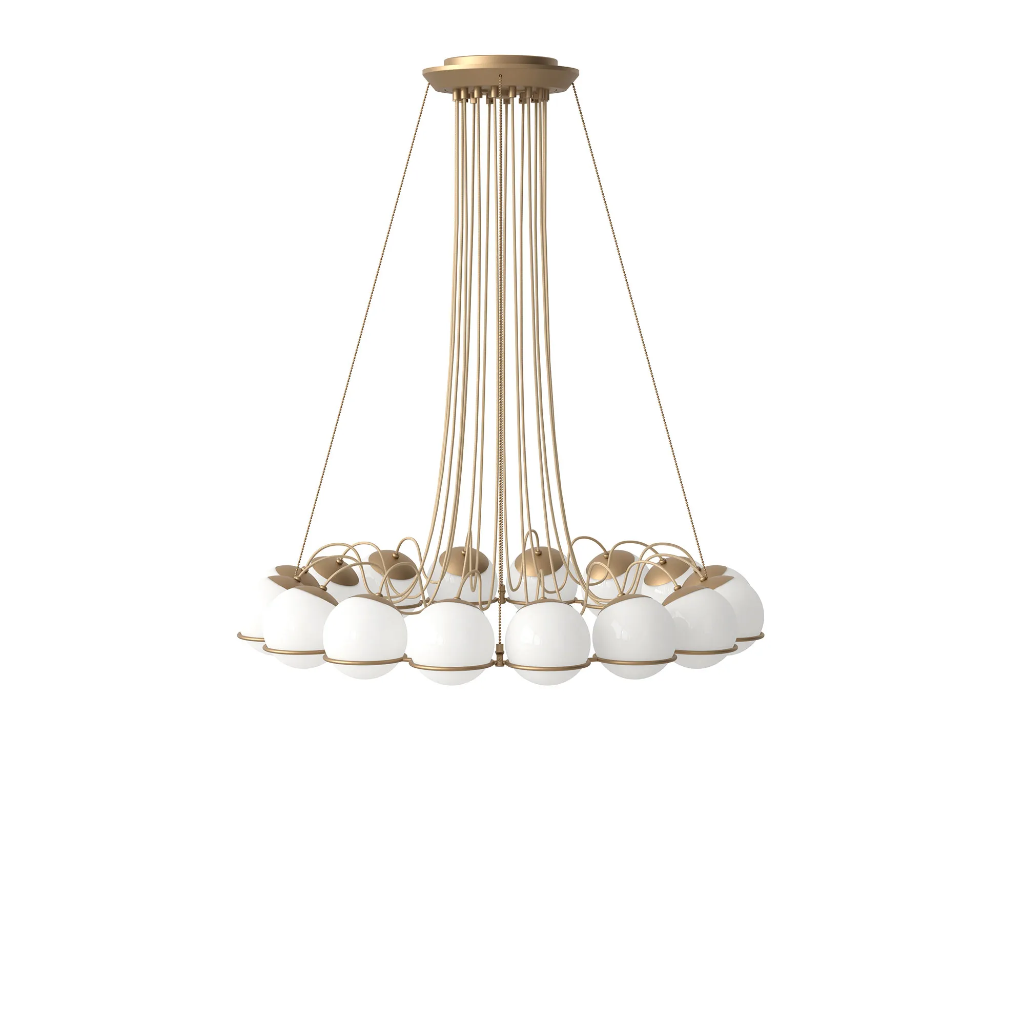Model 2109 Opaline Spheres - 1
