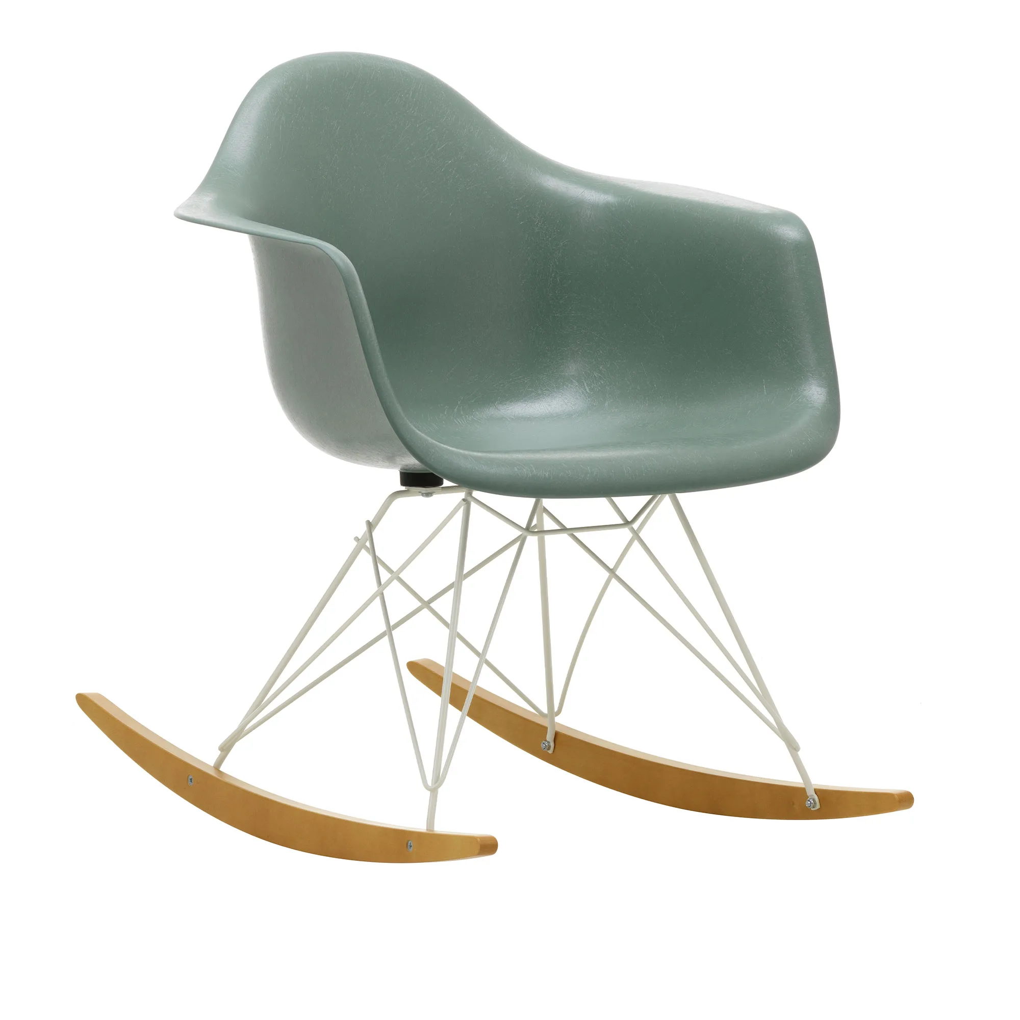 Eames Fiberglass Armchair RAR gungstol - 1