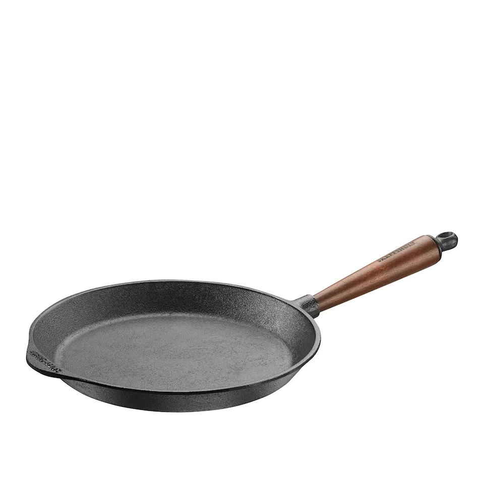 Stekpanna 28 cm trähandtag
