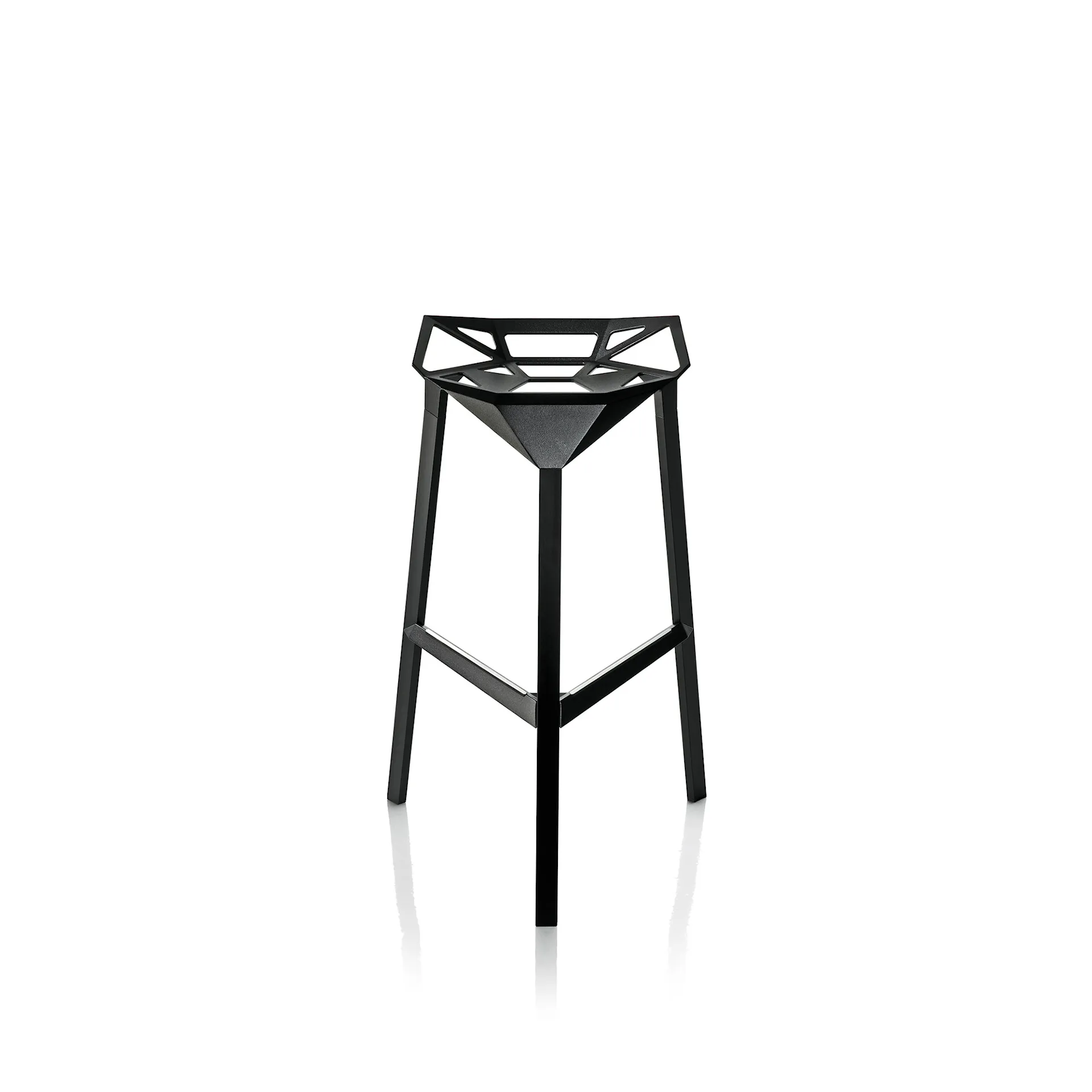 Stool One High H77 Black - Magis - Konstantin Grcic - NO GA