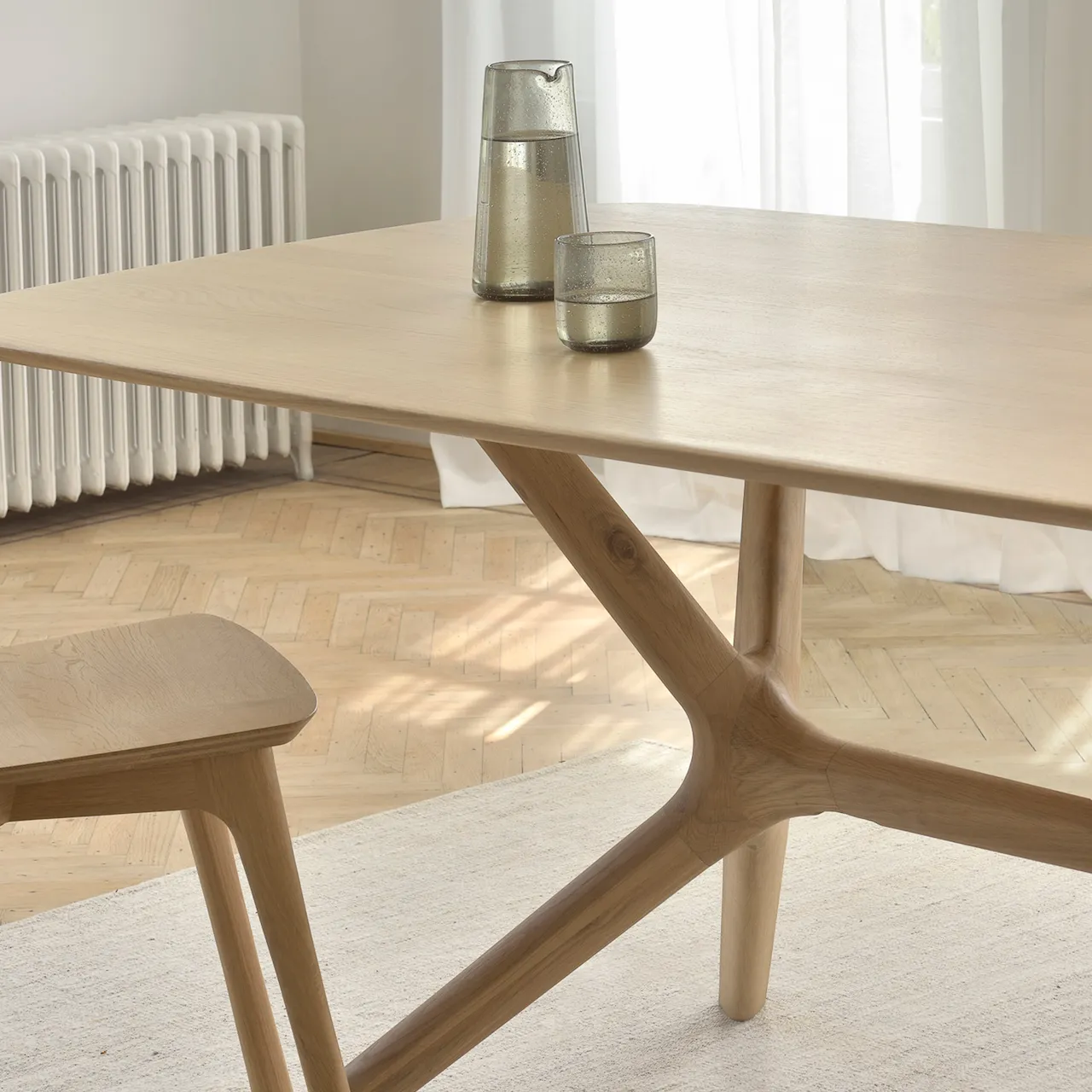 X Dining Table 224x100 cm