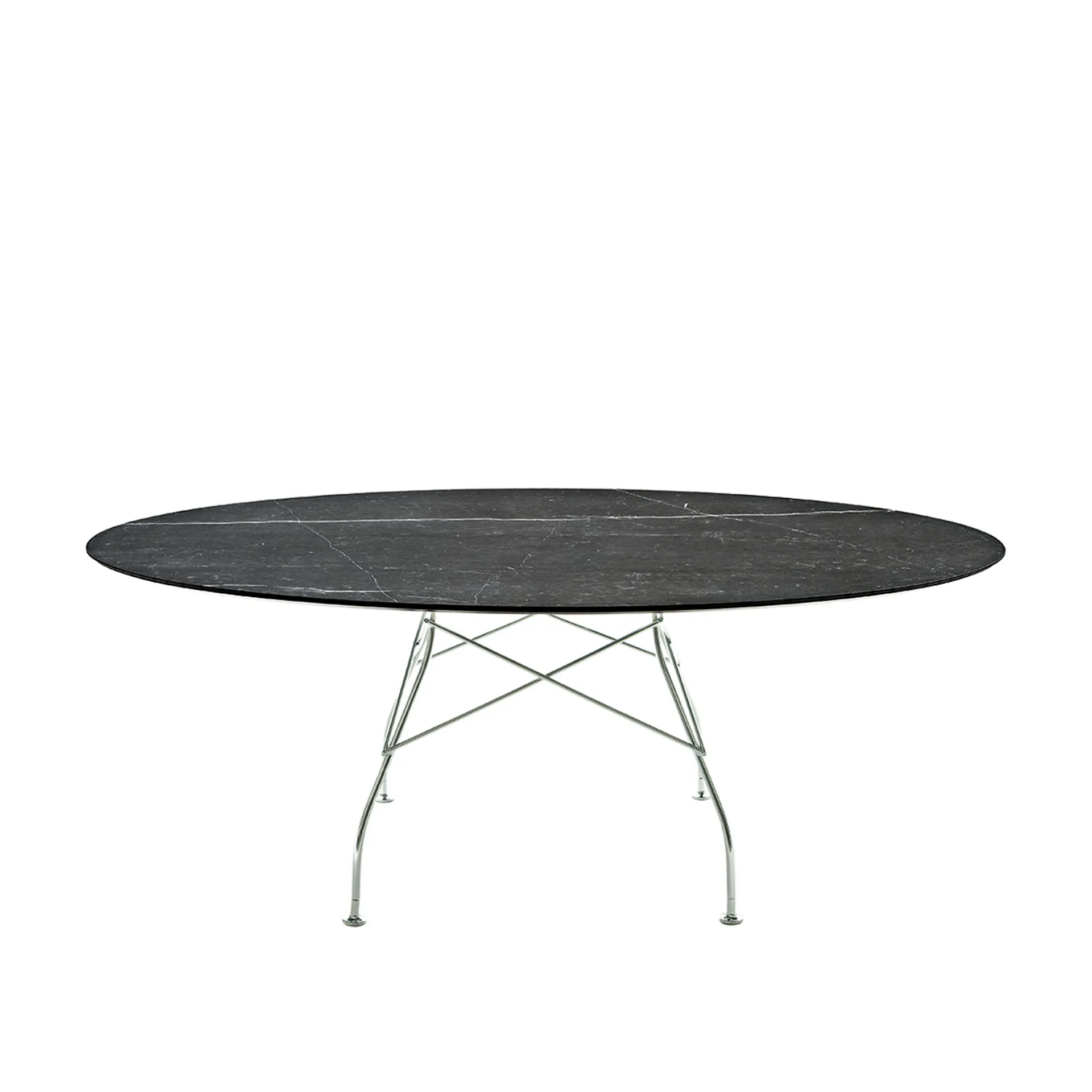 Glossy Oval Table - Kartell - Antonio Citterio - NO GA