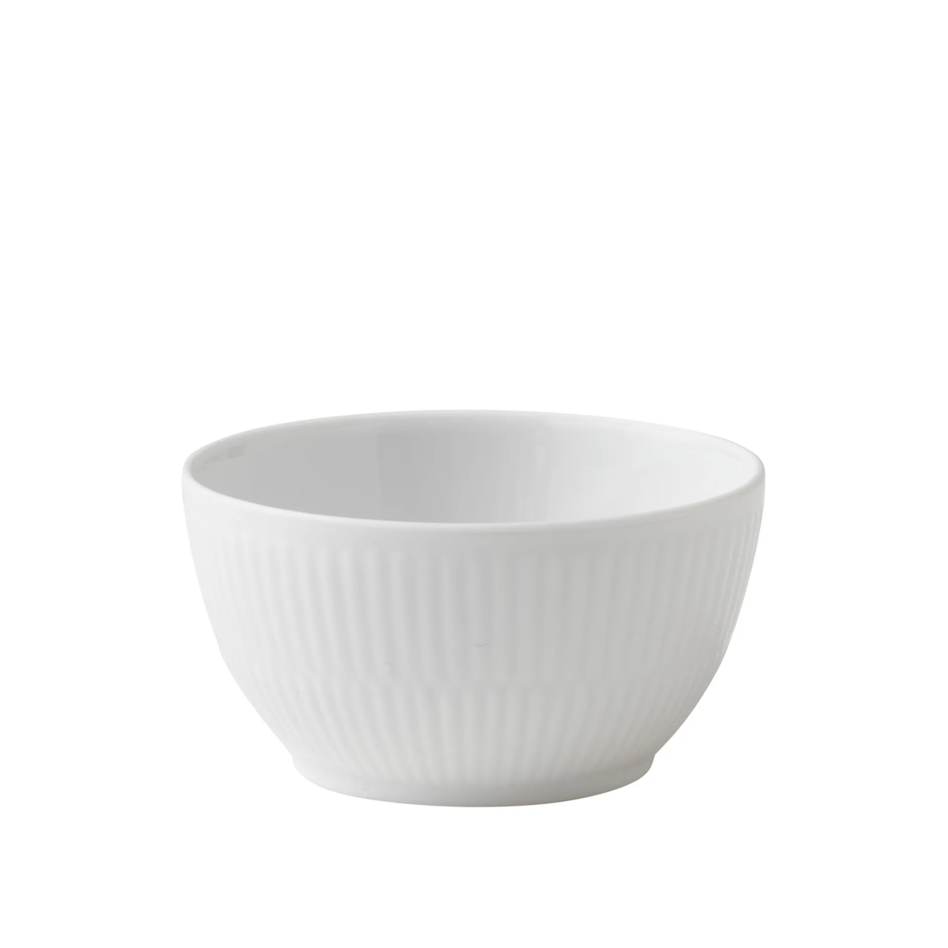 White Fluted Skål 15 cl - Royal Copenhagen - NO GA