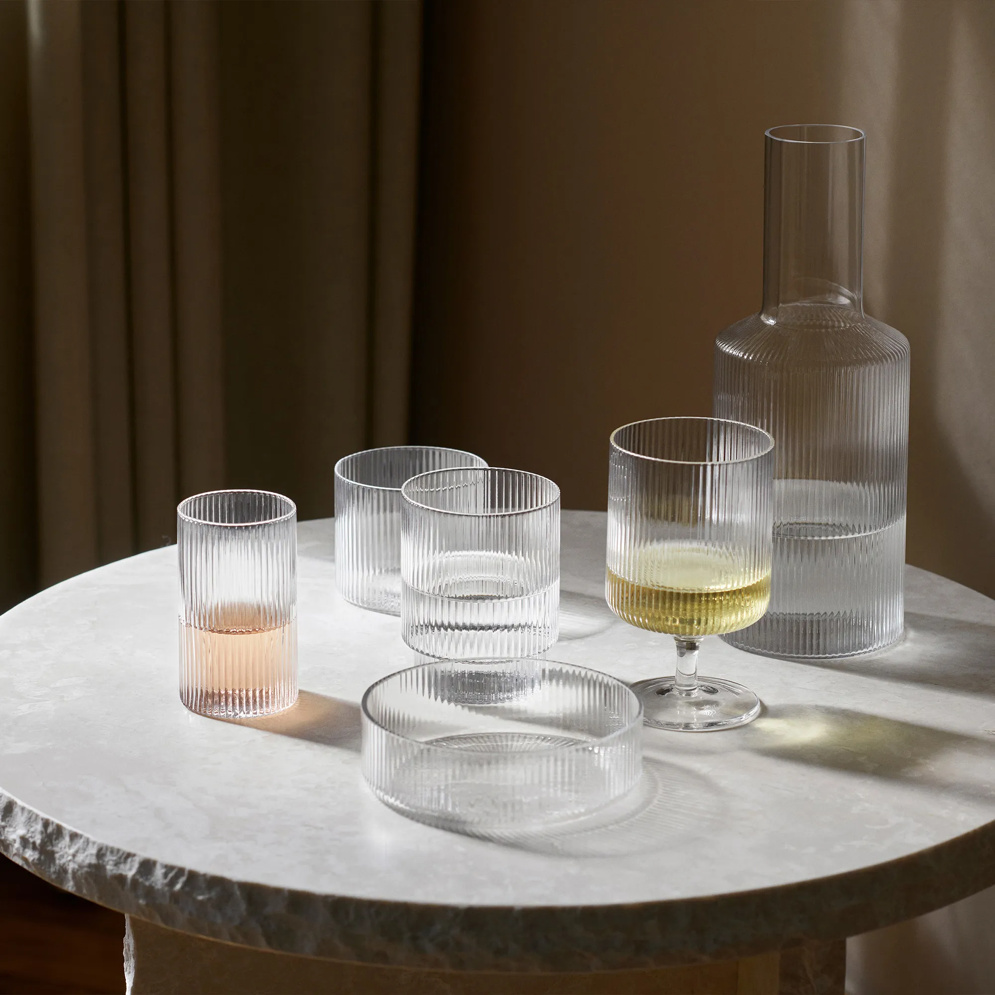Ripple serveringsskål 4-pack