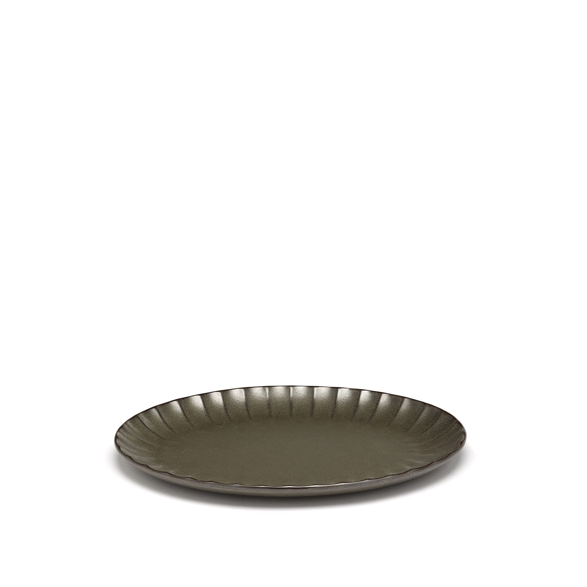 Inku Plate Oval - Green - Serax - NO GA