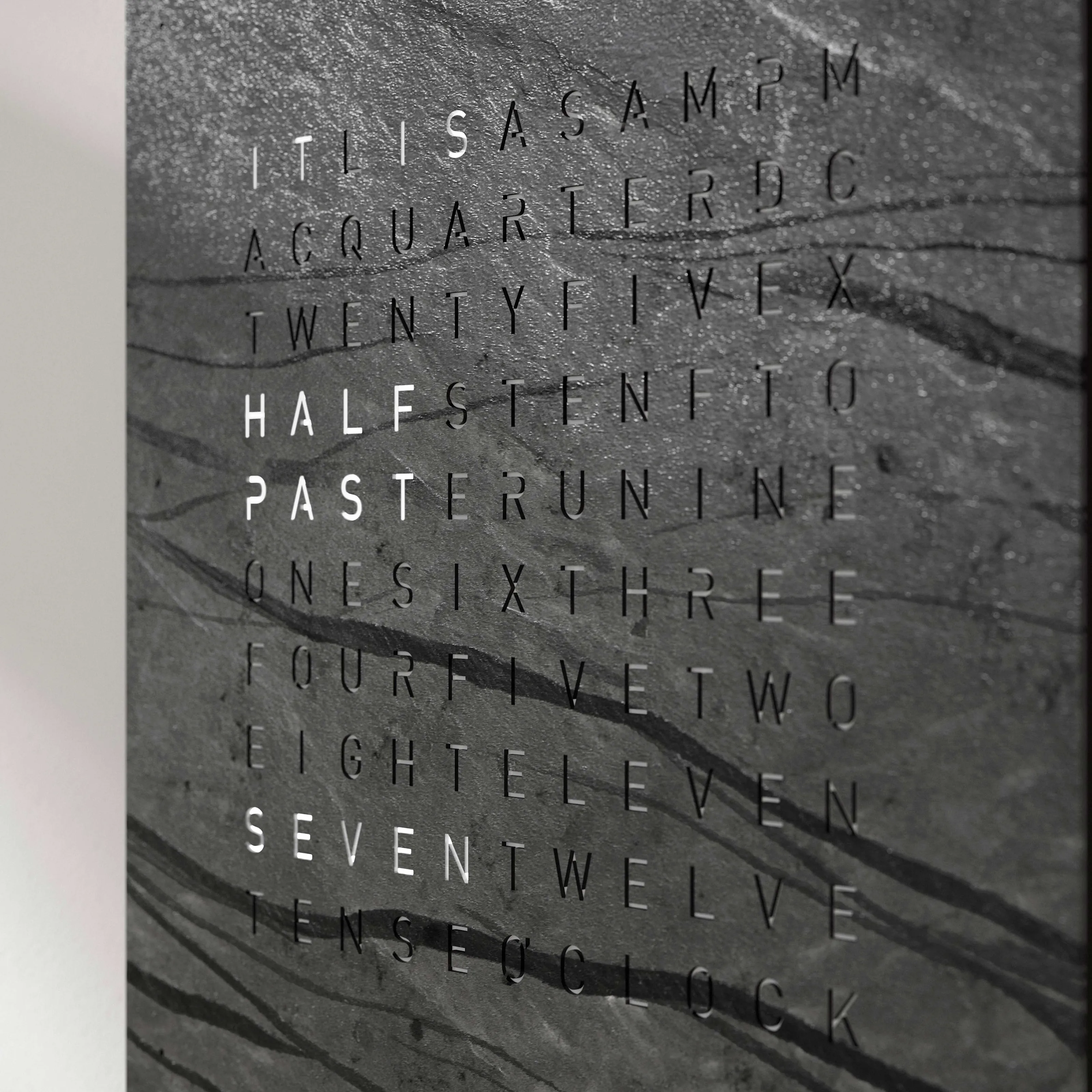 Qlocktwo Earth 45 Creator's Edition – Metamorphite - 5
