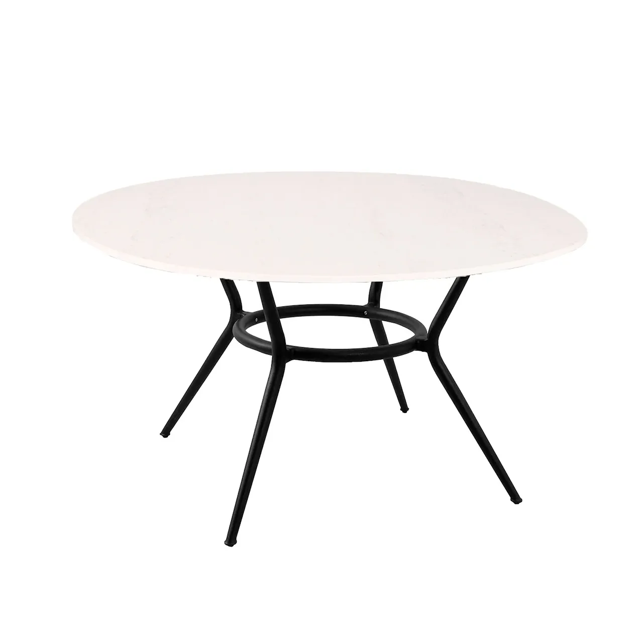 Joy Round Table 144, Fossil Ceramic Black