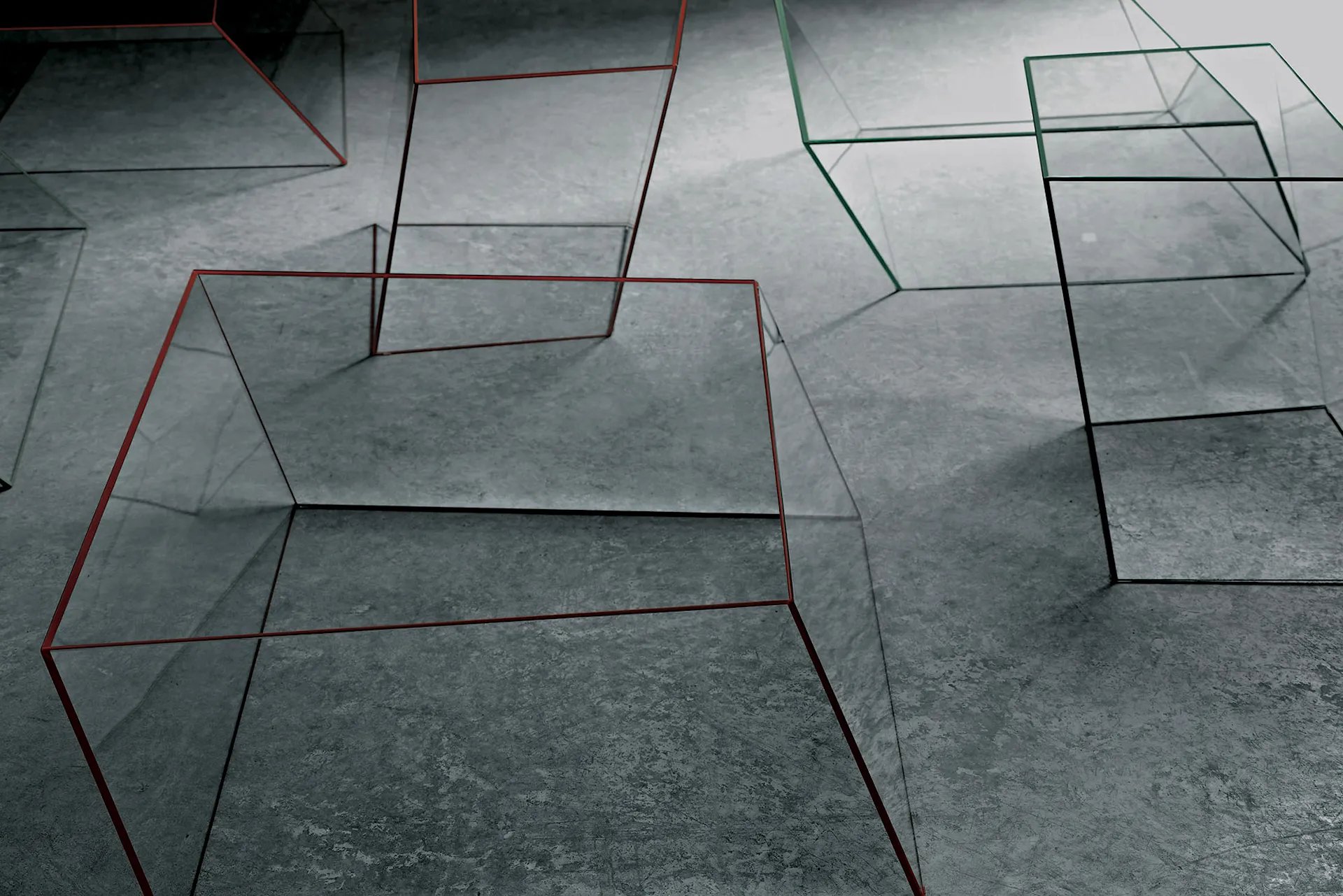 WIR02 Wireframe Coffee Table - Glas Italia - Piero Lissoni - NO GA