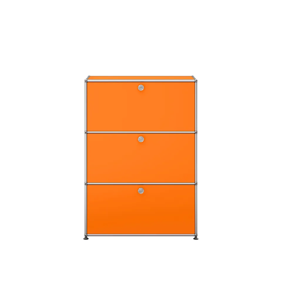 USM Haller 82 Shelving, Pure Orange