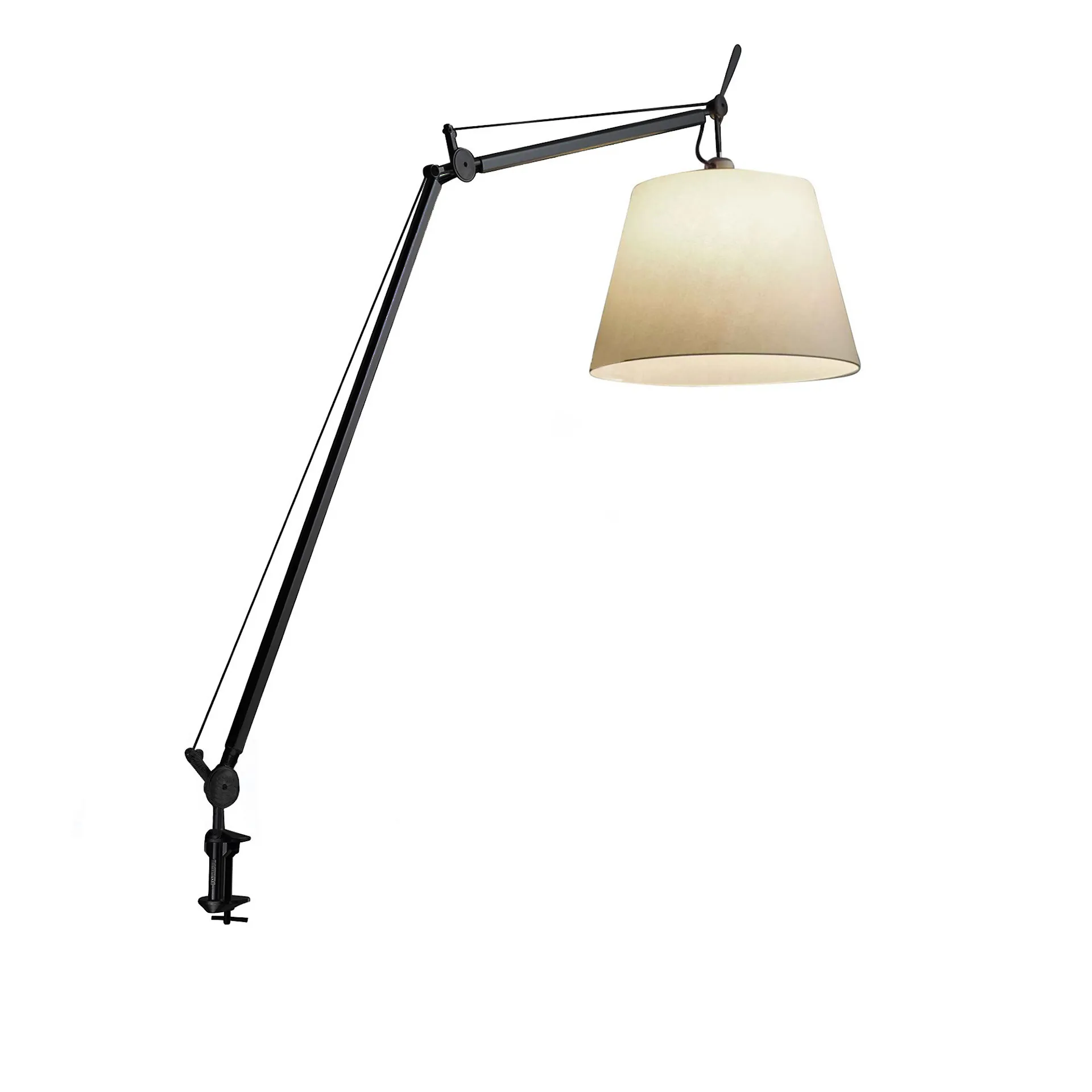 Tolomeo Mega Skrivbordslampa - Svart - Artemide - NO GA