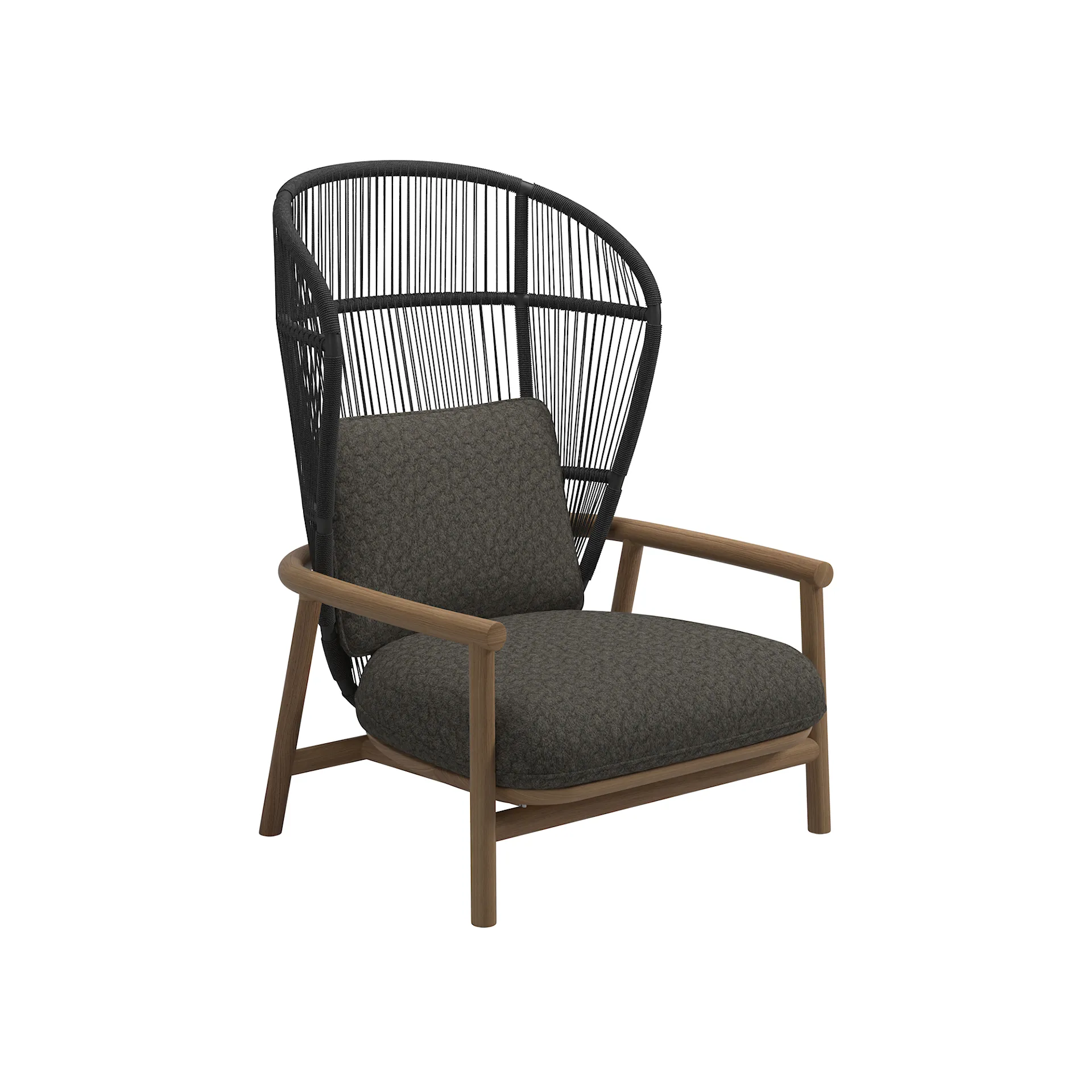 Fern High Back Lounge Chair - Gloster - NO GA