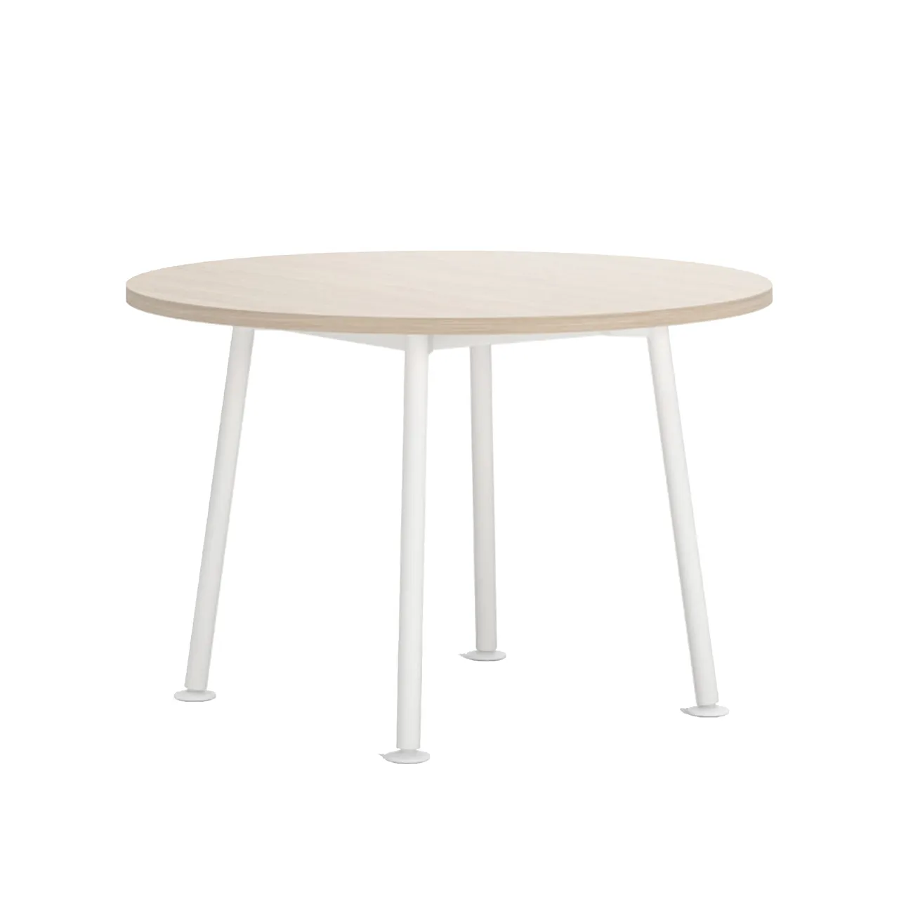 Landa Table - H730, Round D1100, Black Laminate - Black