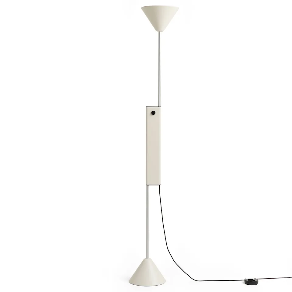Twist Floor Lamp Cream white