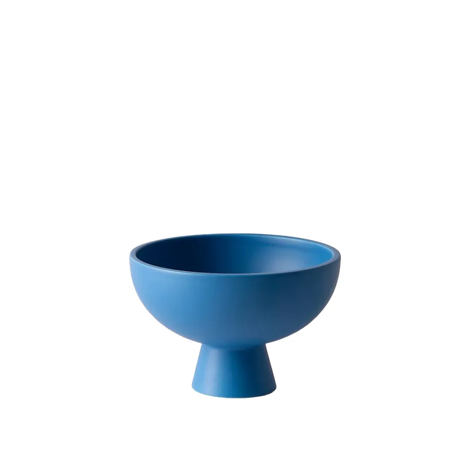 Strøm skål stor electric blue