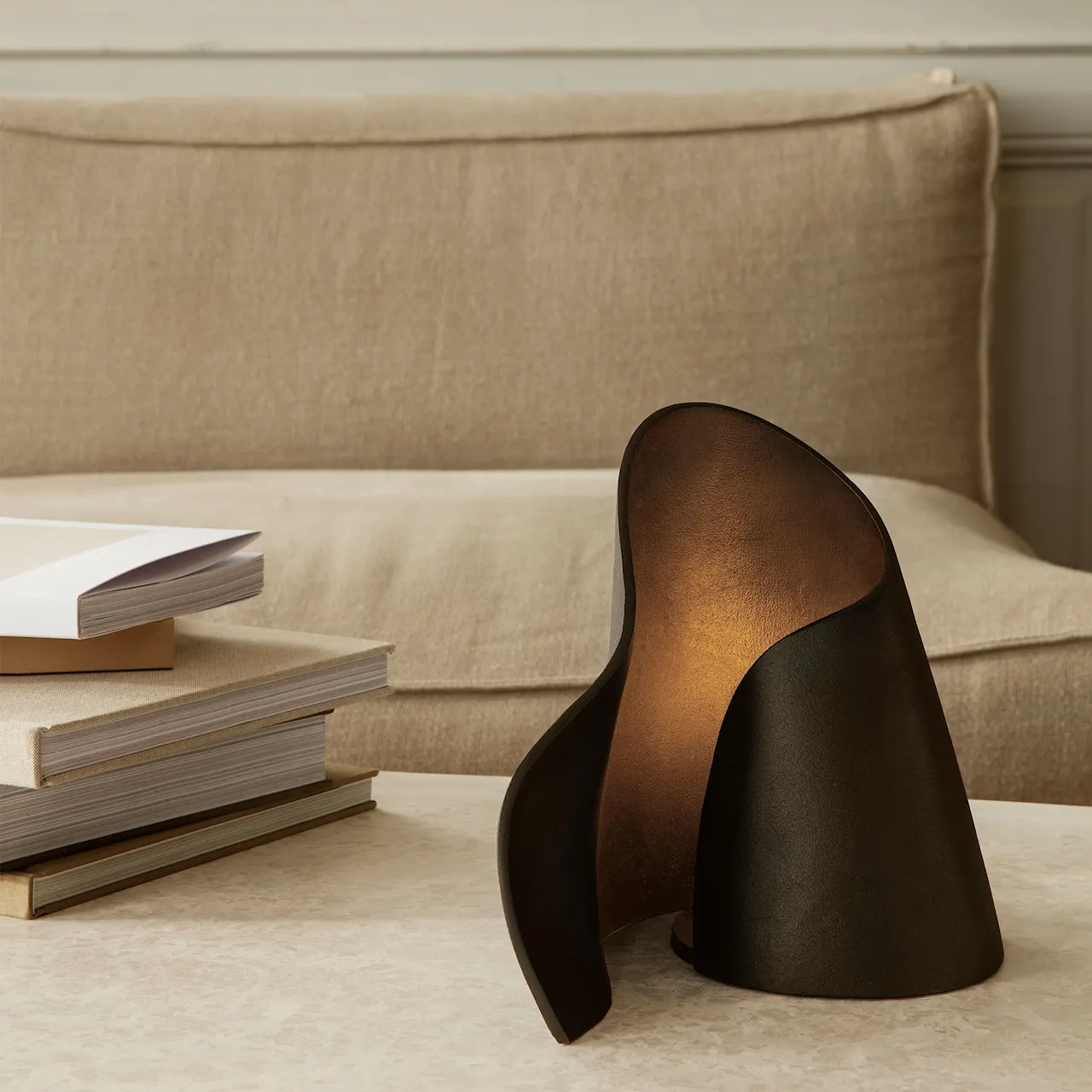 Oyster bordslampa
