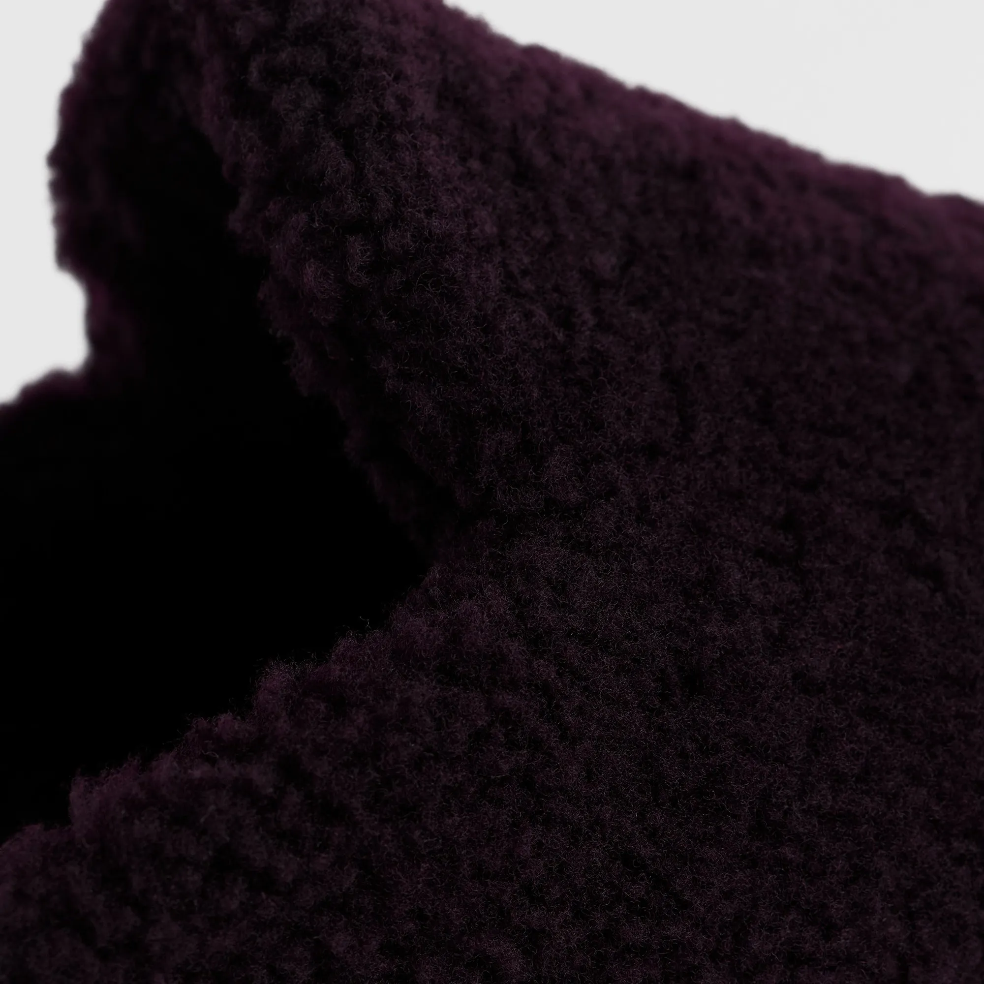 Shearling Wine tofflor - 7