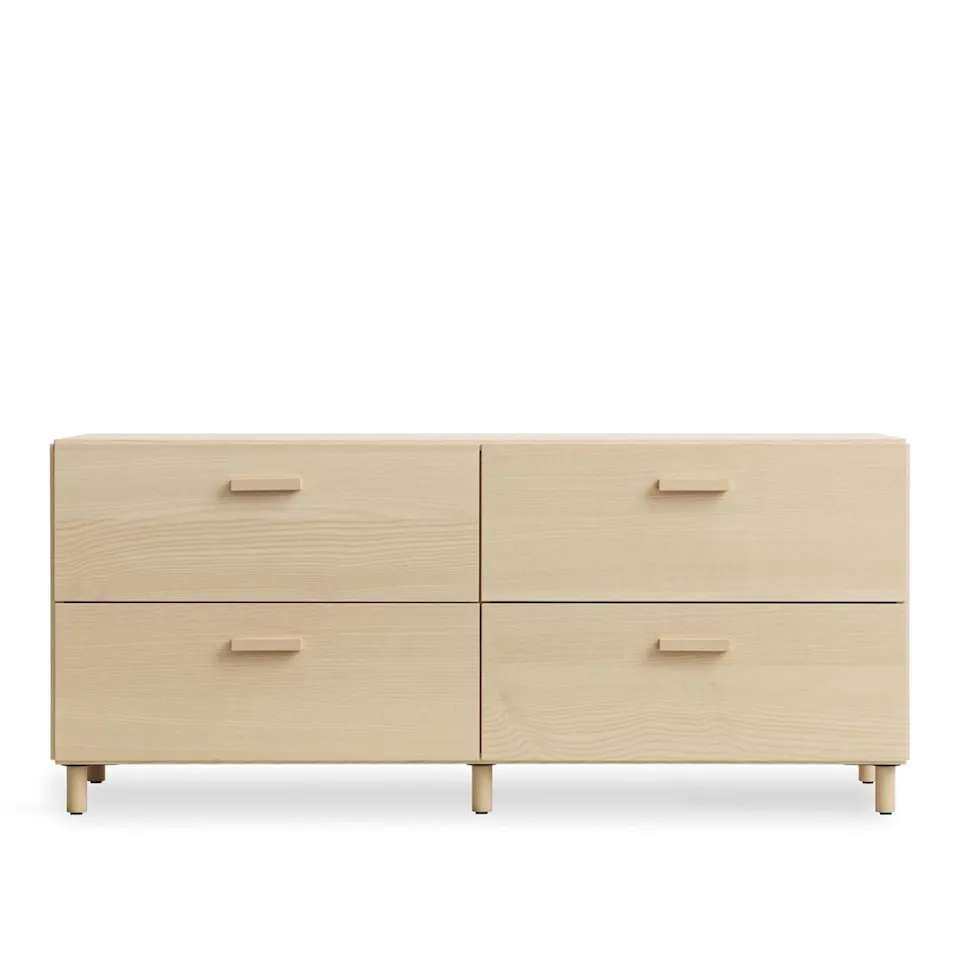Relief Chest of Drawers Low Legs